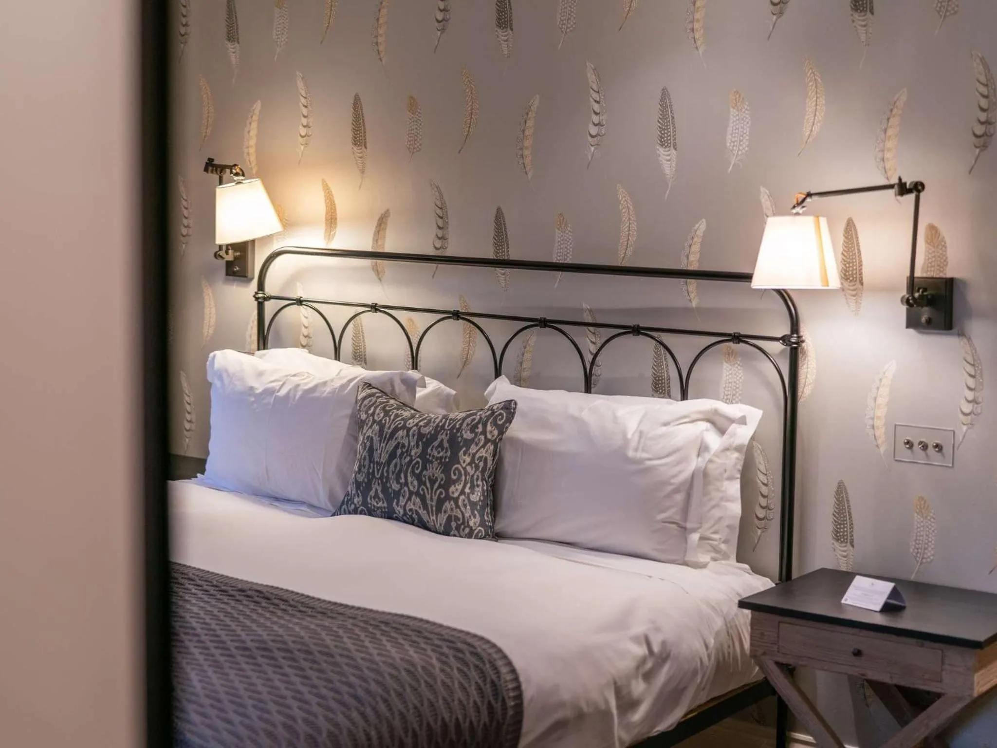 Bed in Lucknam Park, Emblems Collection