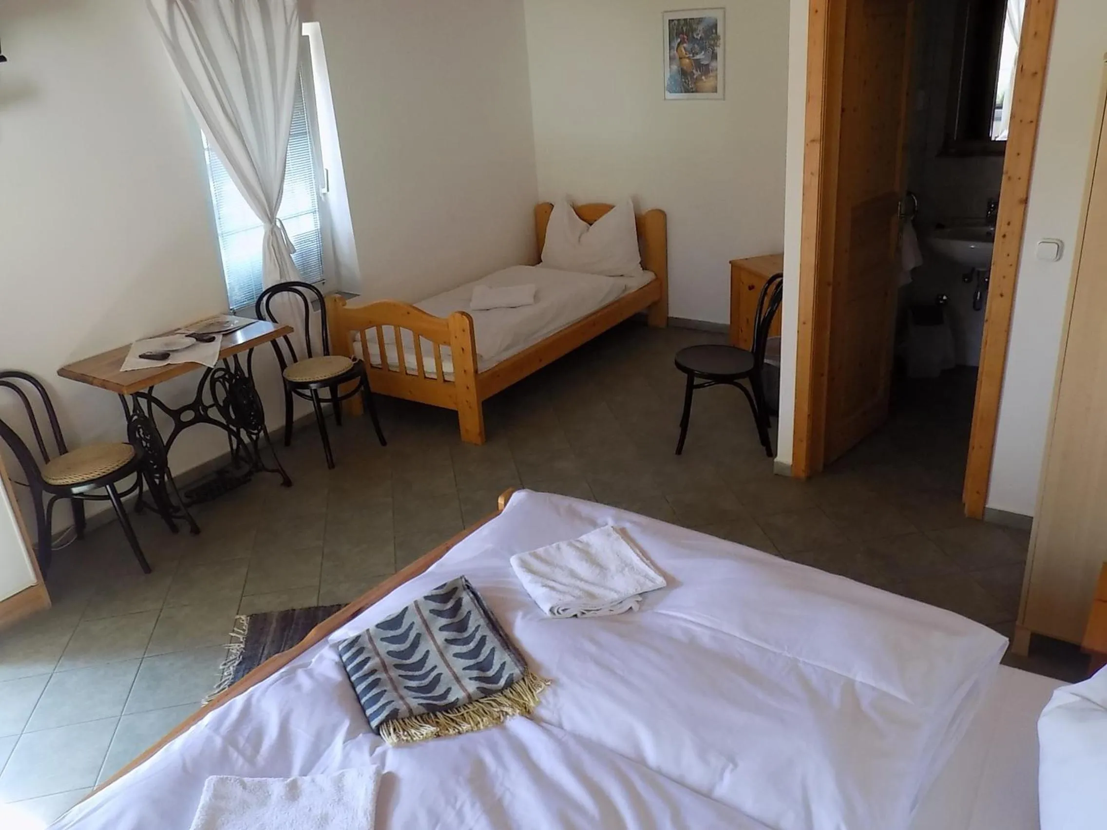 Bed in Platán Panzió