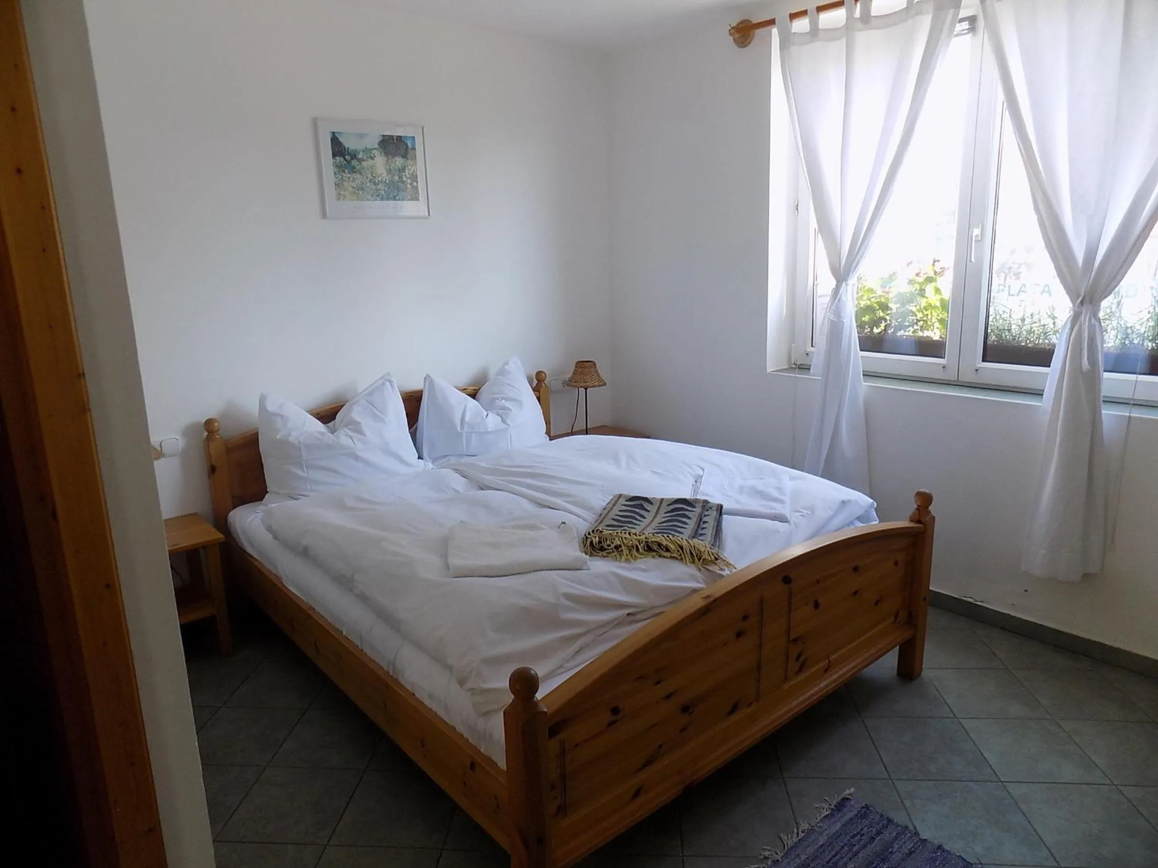 Bed in Platán Panzió