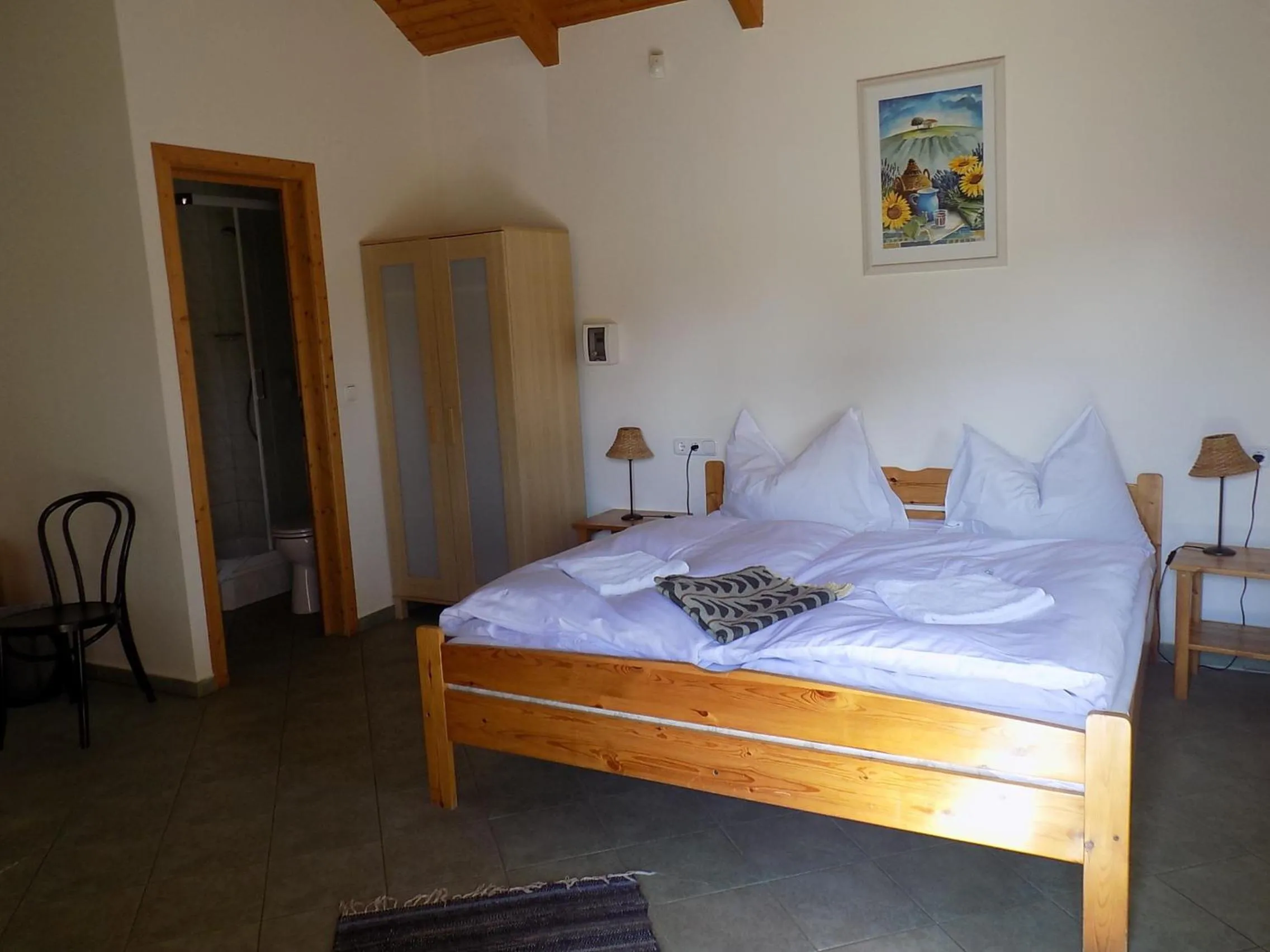 Bed in Platán Panzió