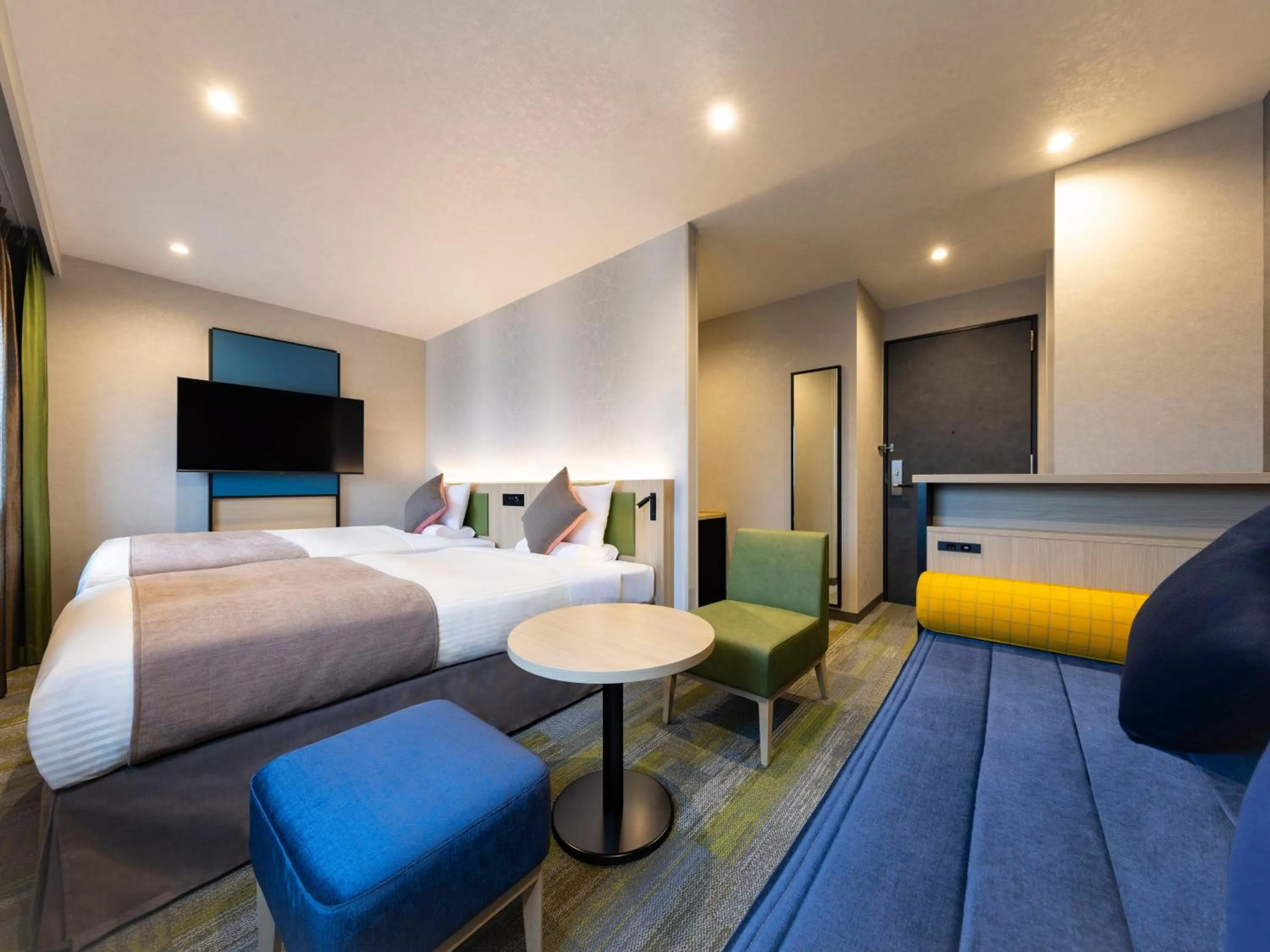 Photo of the whole room, Bed in HOTEL MYSTAYS Miyazaki