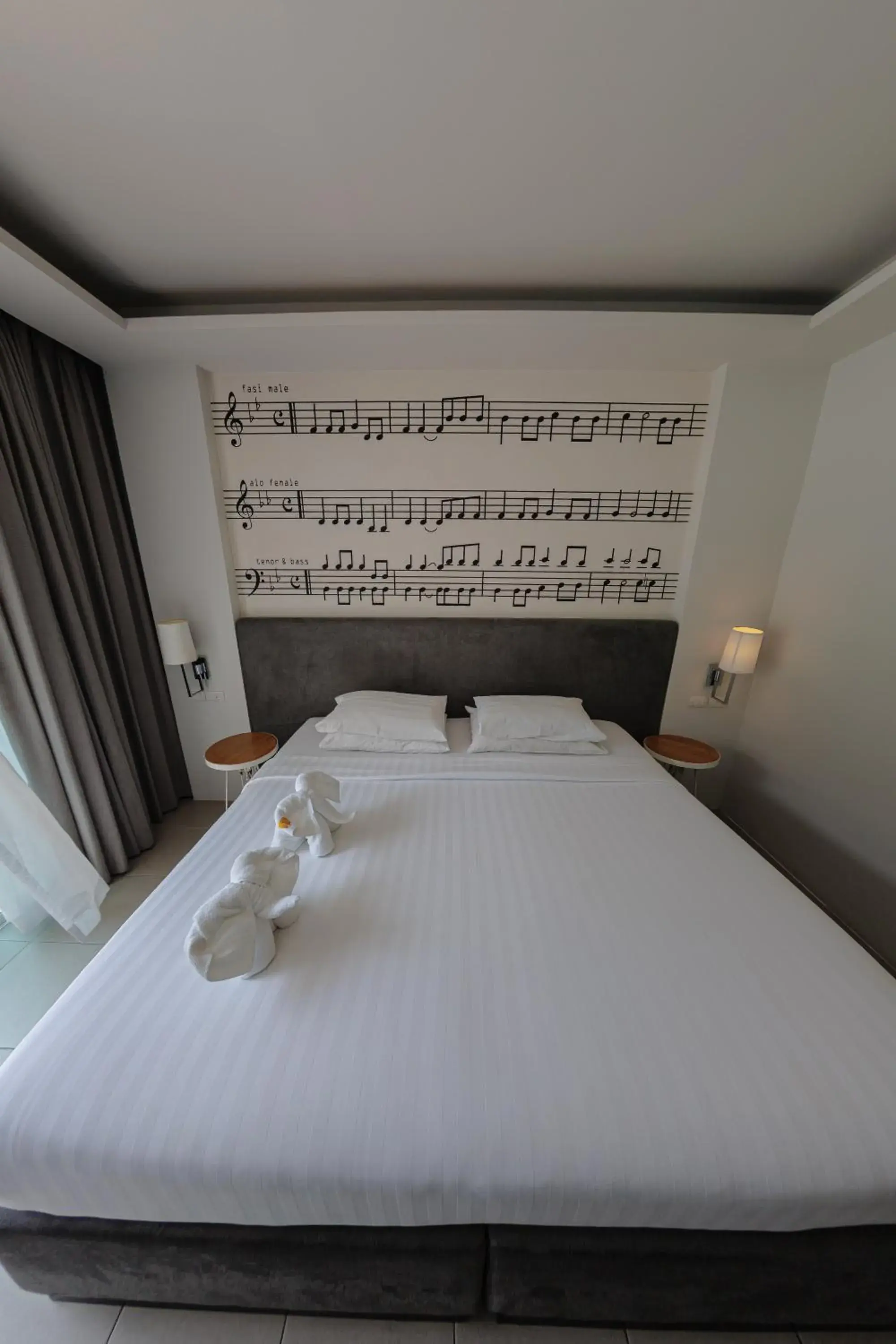 View (from property/room), Bed in The Melody Phuket - SHA Extra Plus View (from property/room), Bed in The Melody Phuket - SHA Extra Plus