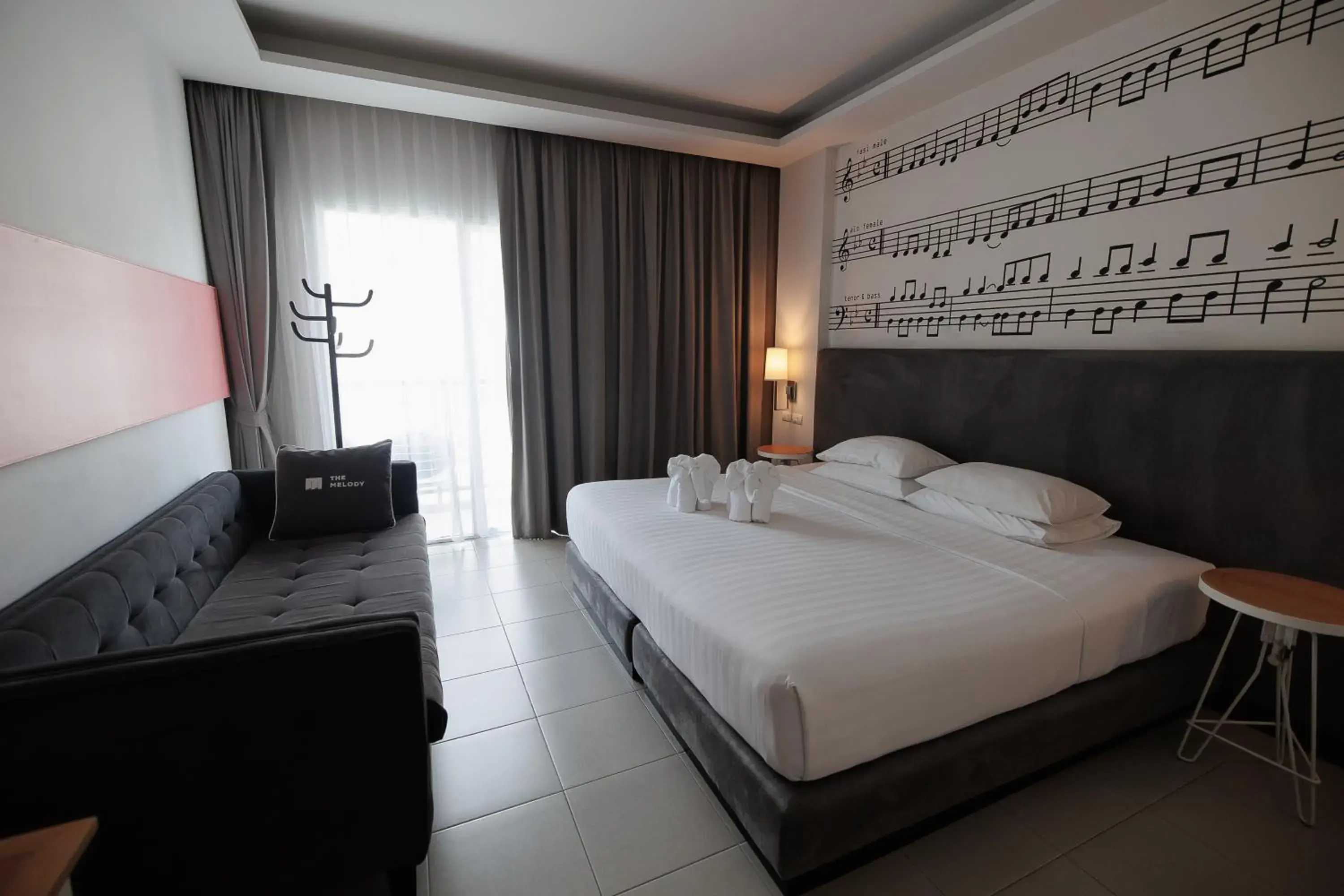 Bedroom, Bed in The Melody Phuket Kata Beach Bedroom, Bed in The Melody Phuket Kata Beach