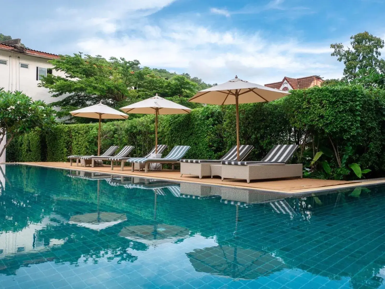 Swimming pool in The Melody Phuket - SHA Extra Plus Swimming pool in The Melody Phuket - SHA Extra Plus