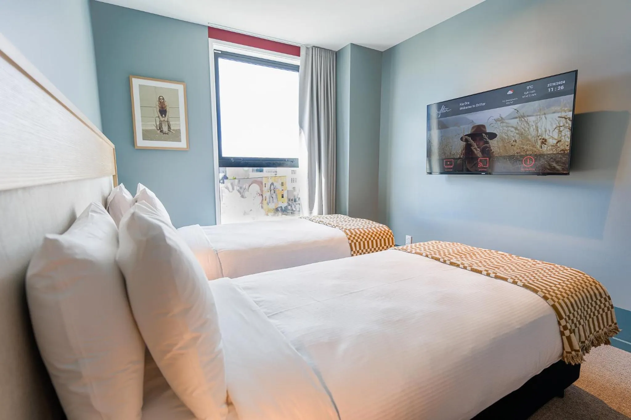 Bed in Drifter Christchurch