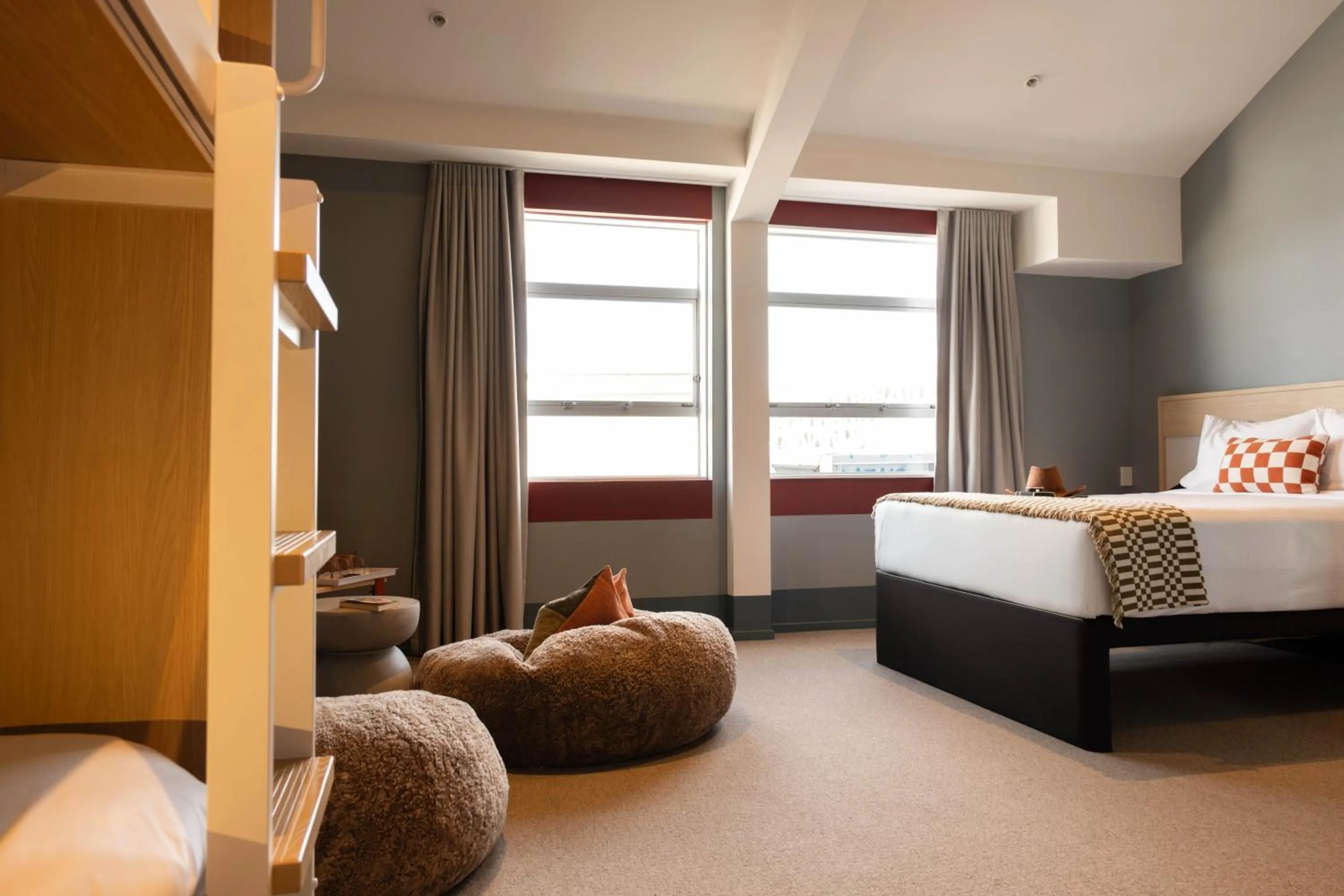 Bed in Drifter Christchurch