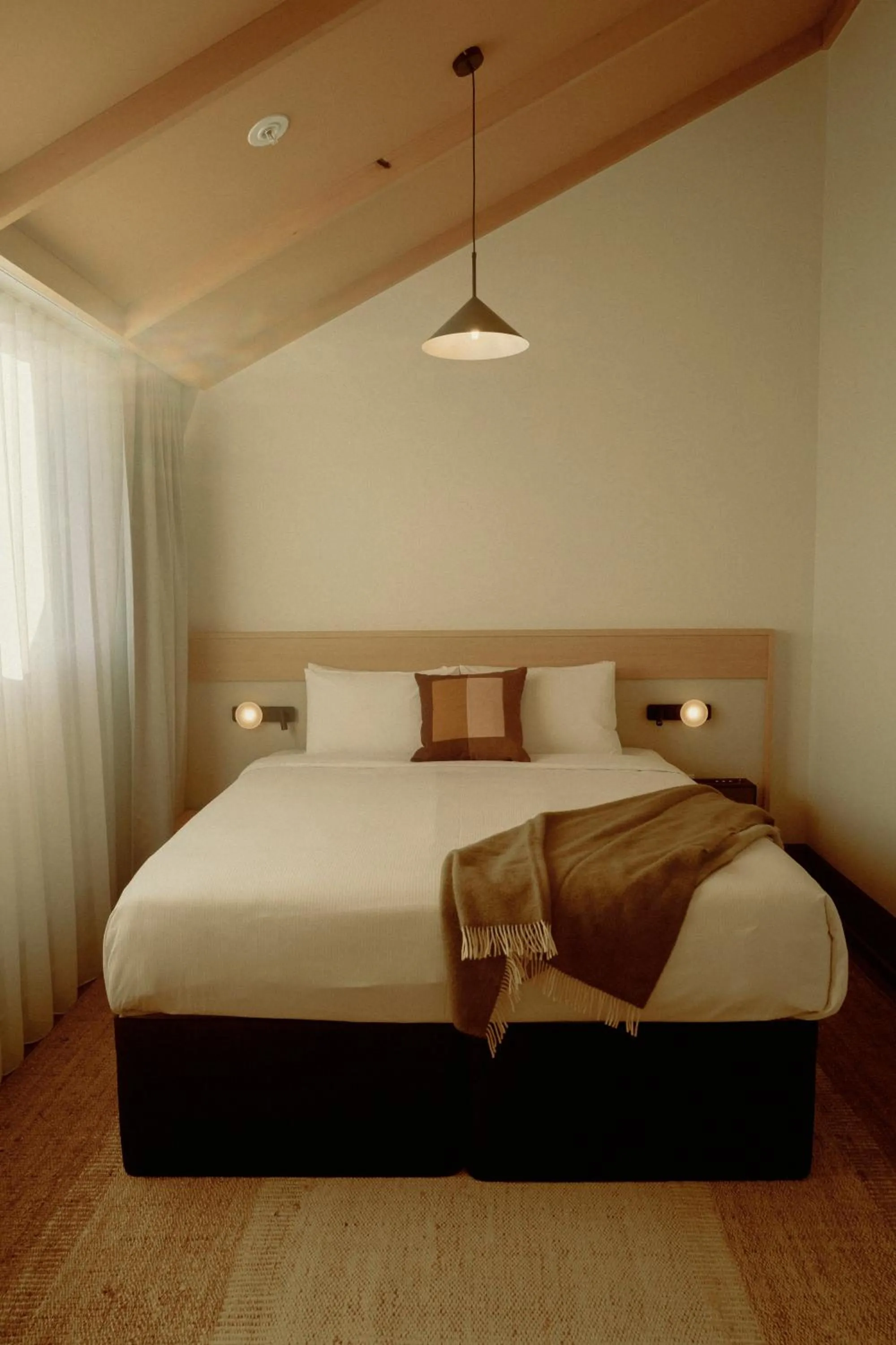 Bedroom, Bed in Drifter Christchurch