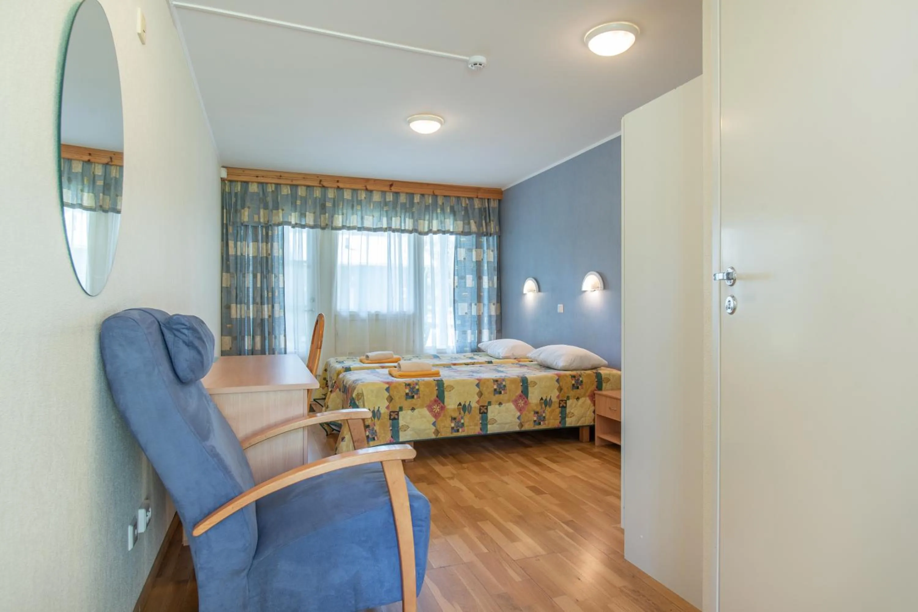 Bed in Villa Andropoff