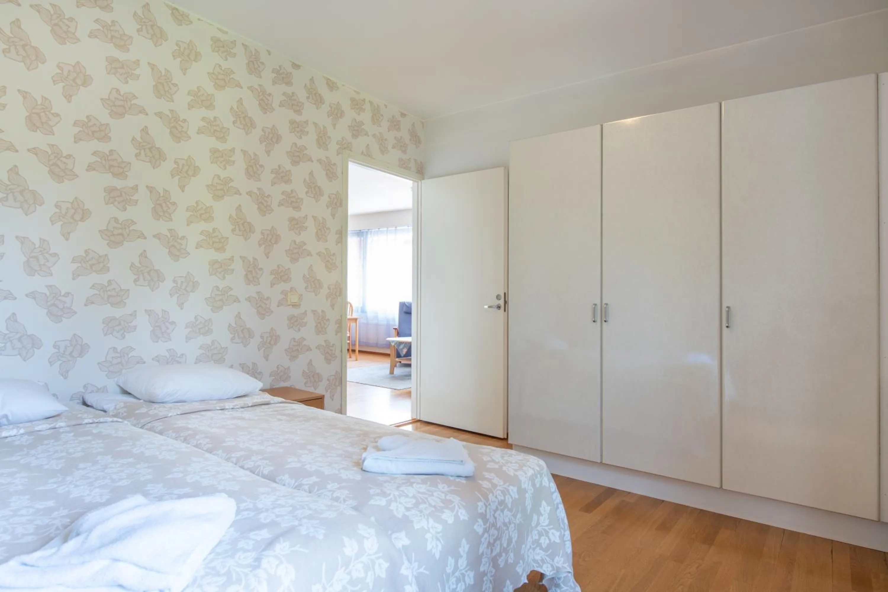 Bed in Villa Andropoff