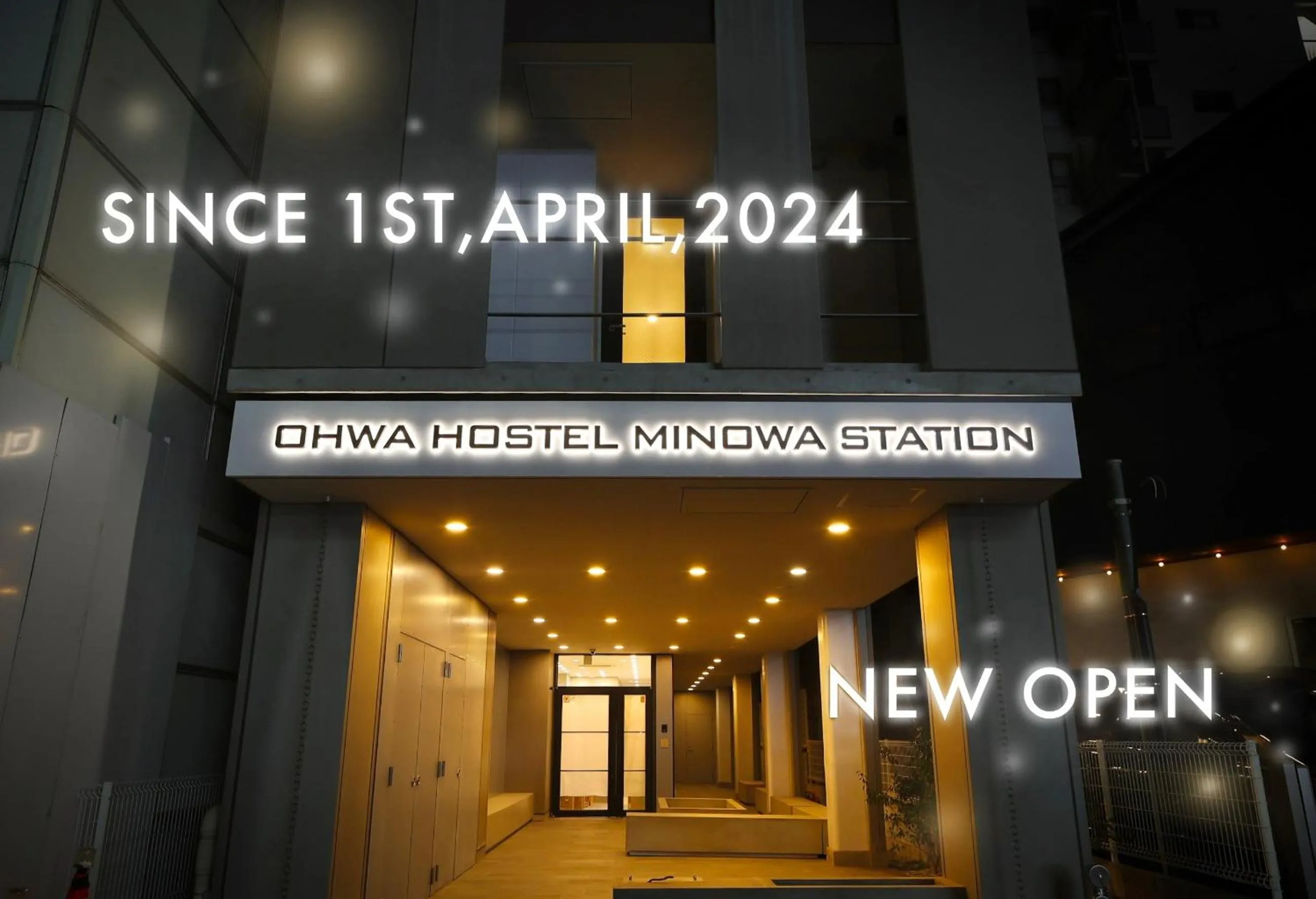 Property building in OHWA hostel minowa station