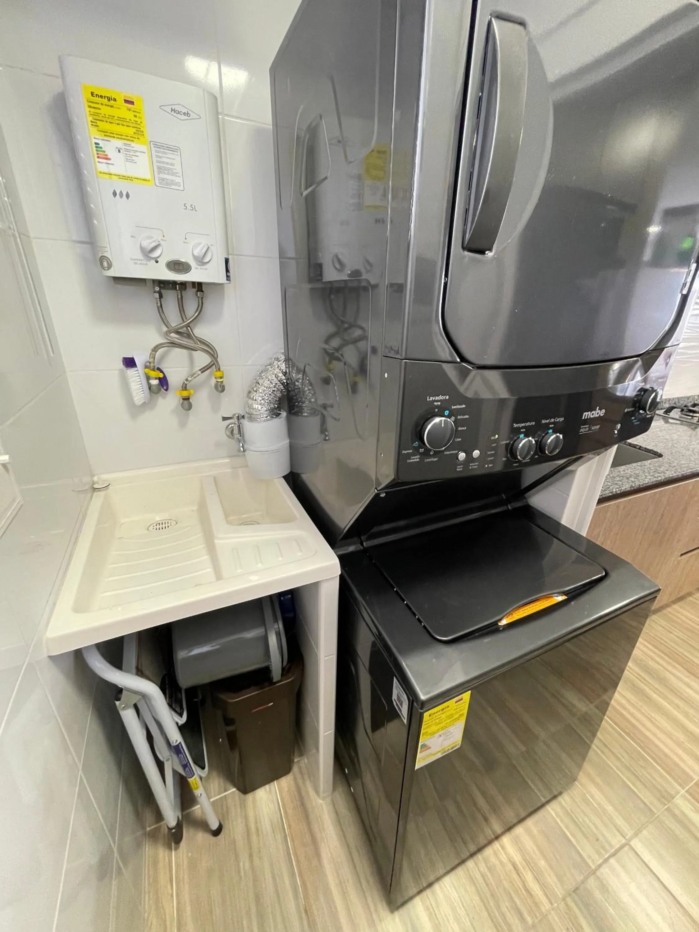 laundry in Acogedor apartamento cerca de clínica en F/blanca