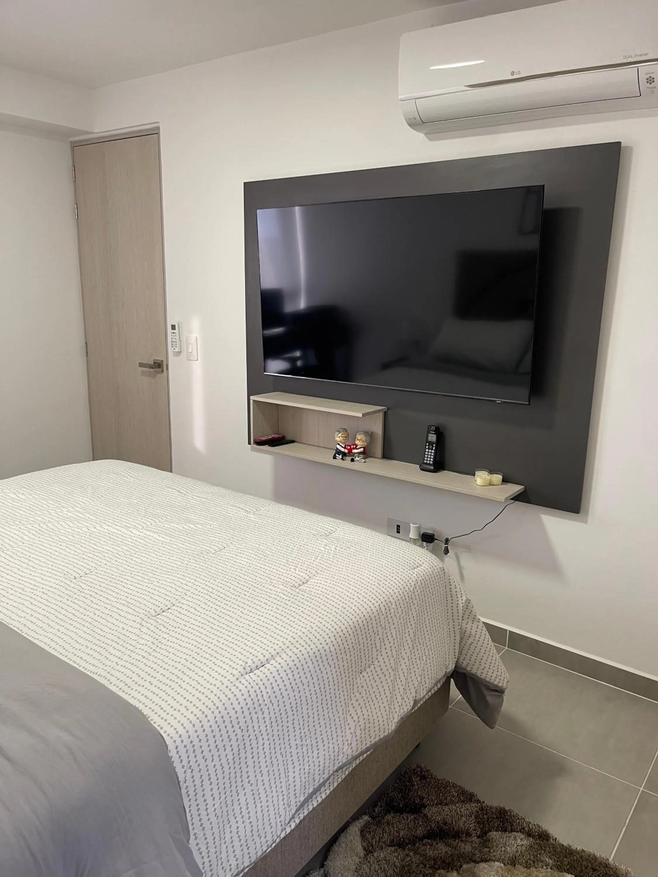 Bed in Acogedor apartamento cerca de clínica en F/blanca