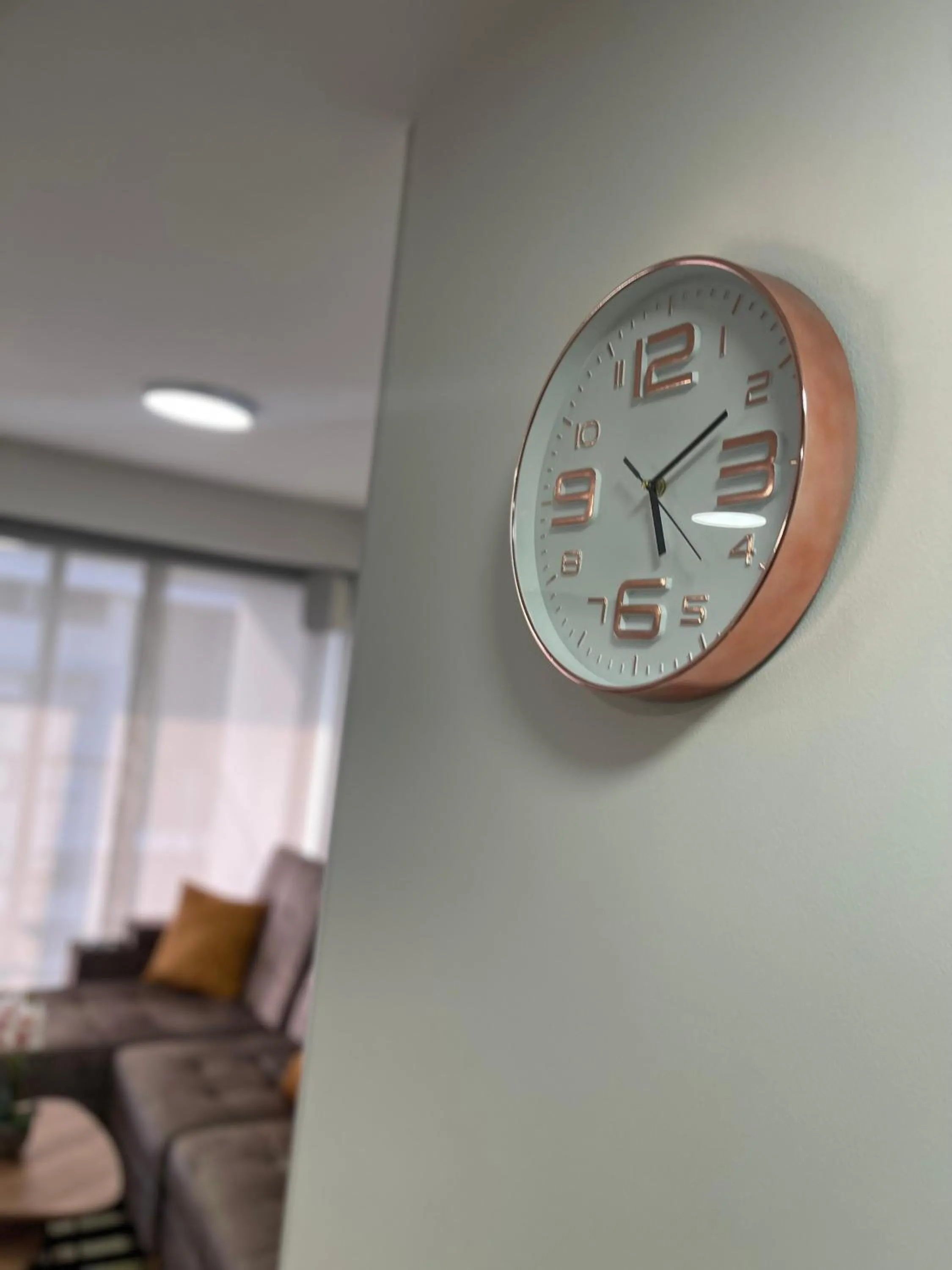 Living room in Acogedor apartamento cerca de clínica en F/blanca