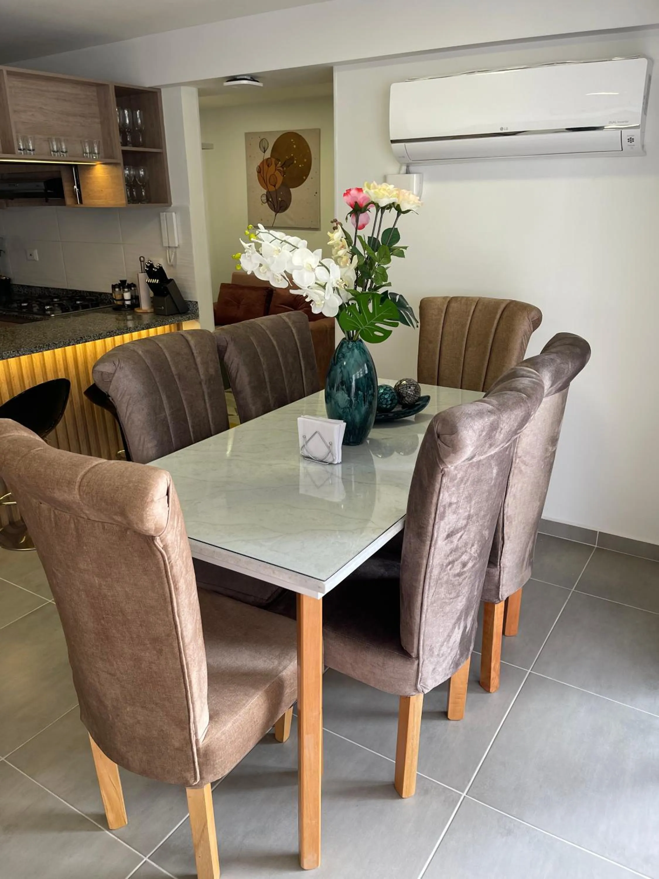 Dining area in Acogedor apartamento cerca de clínica en F/blanca