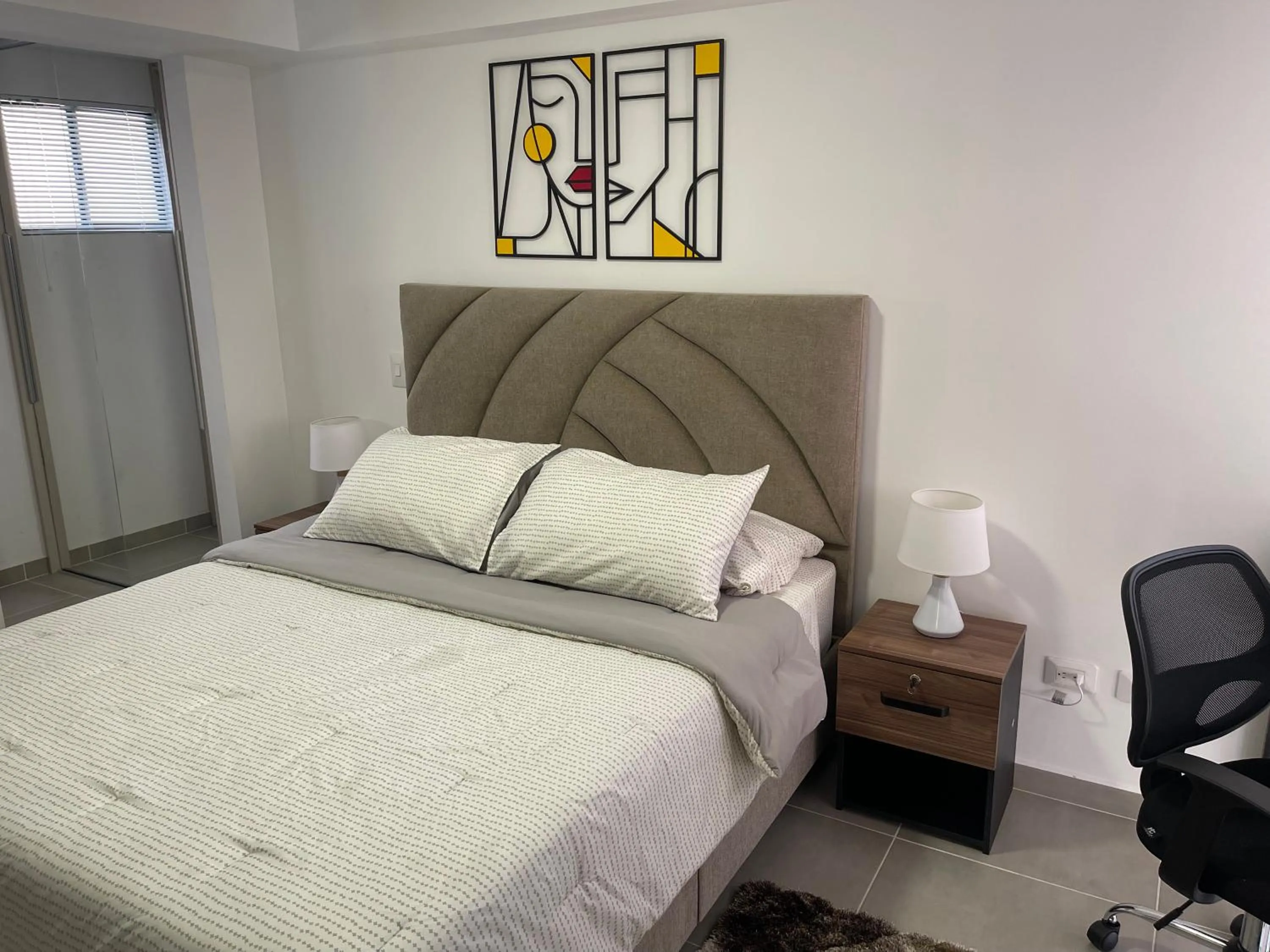 Bed in Acogedor apartamento cerca de clínica en F/blanca