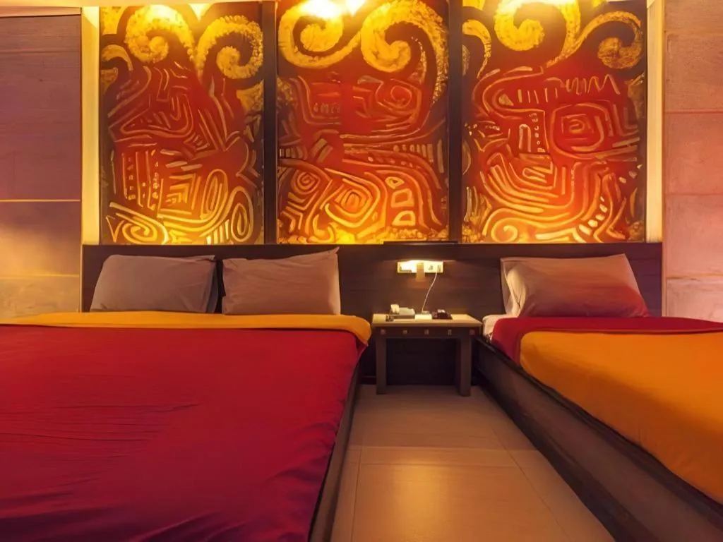 Bed in Pak Ping Ing Tang Boutique Hotel