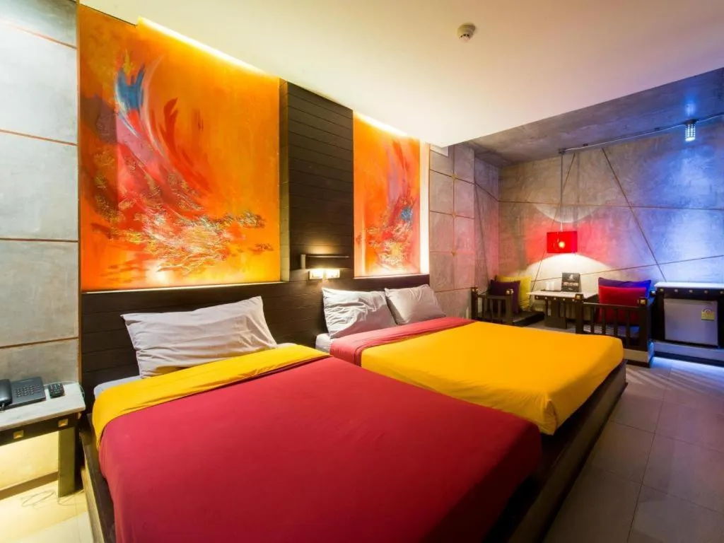 Bed in Pak Ping Ing Tang Boutique Hotel