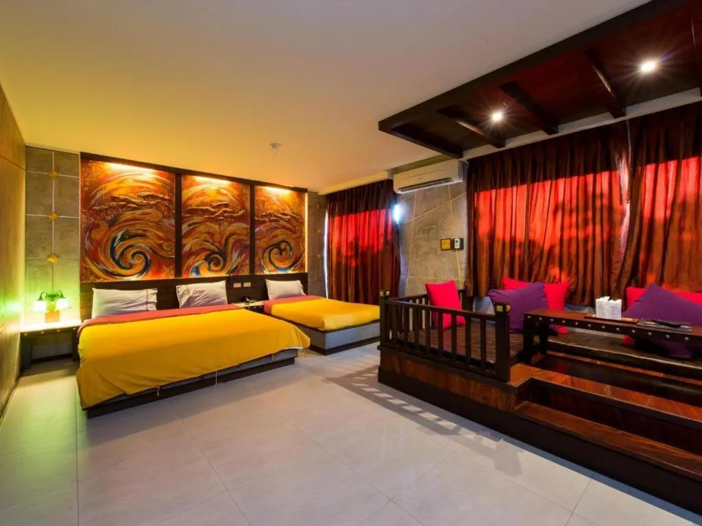 Bed in Pak Ping Ing Tang Boutique Hotel