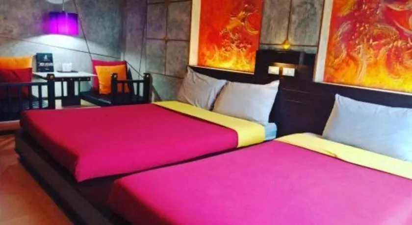 Bed in Pak Ping Ing Tang Boutique Hotel