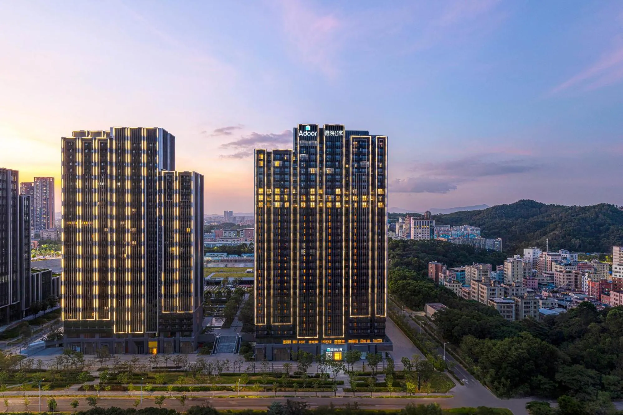 Property building in Adoor Suites Shenzhen