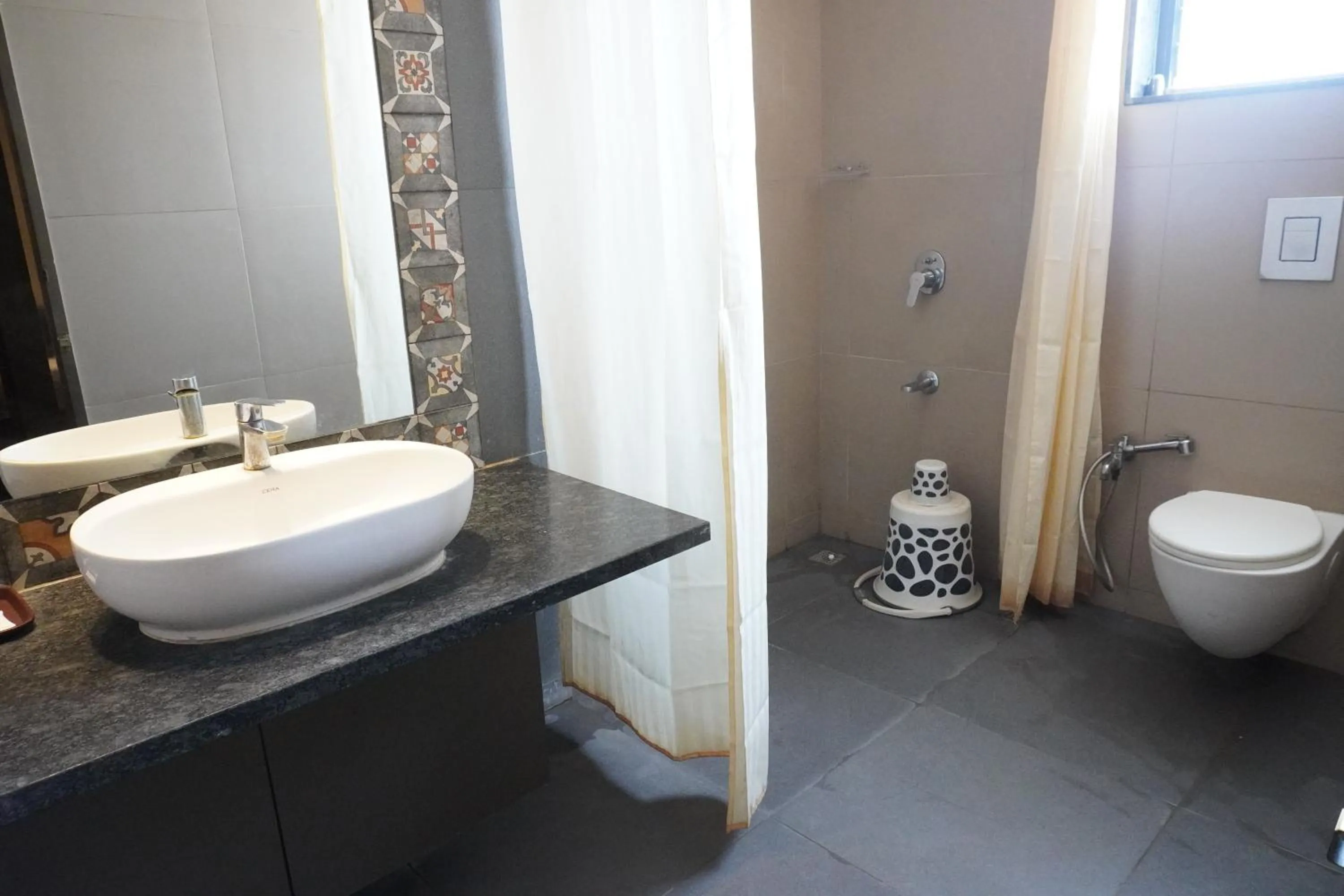 Bathroom in HSM Grand Inn, Chittoor