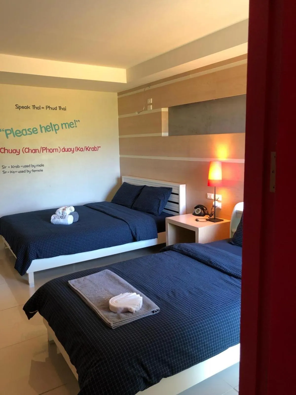 Bedroom in Small shells patong Phuket