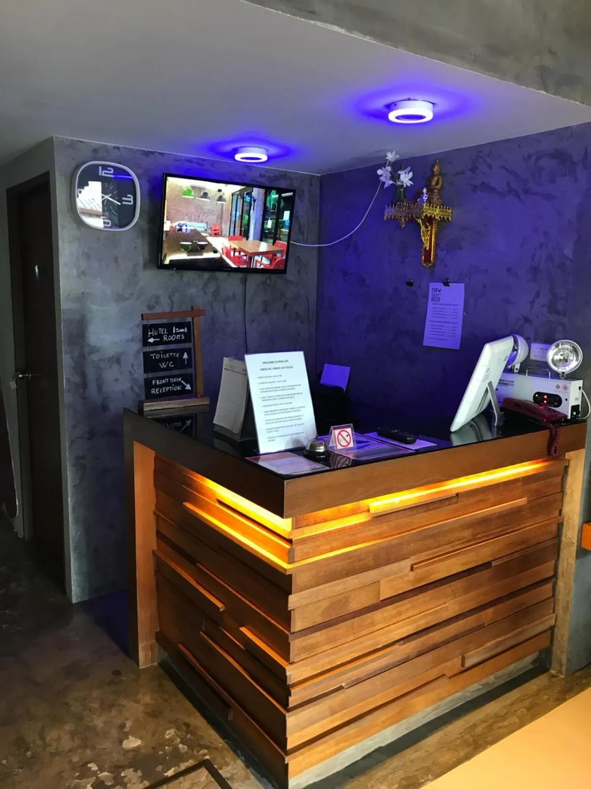 Lobby or reception in Small shells patong Phuket