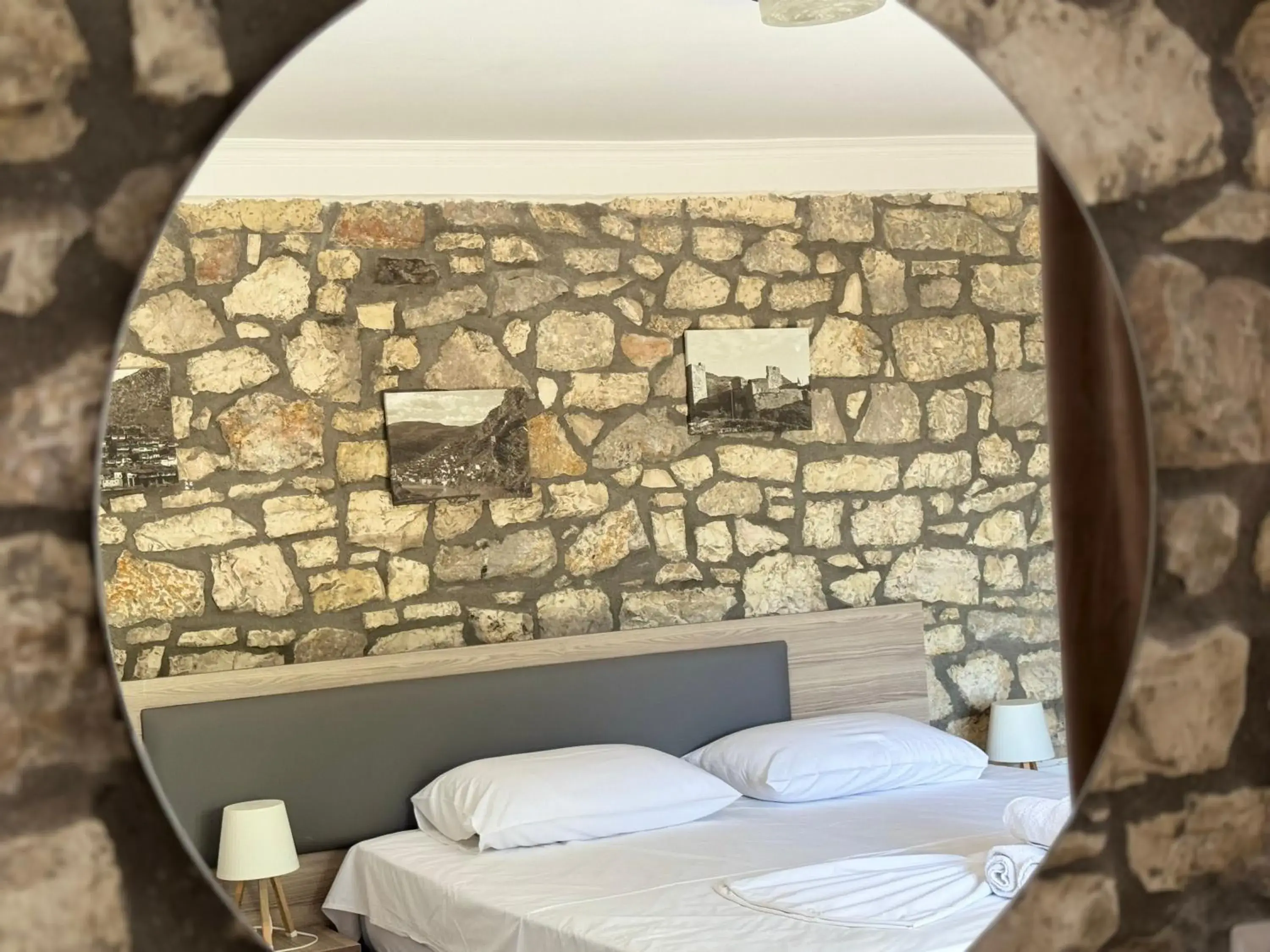 Superior Twin Room with Garden View in Te Gjyshi Superior Twin Room with Garden View in Te Gjyshi