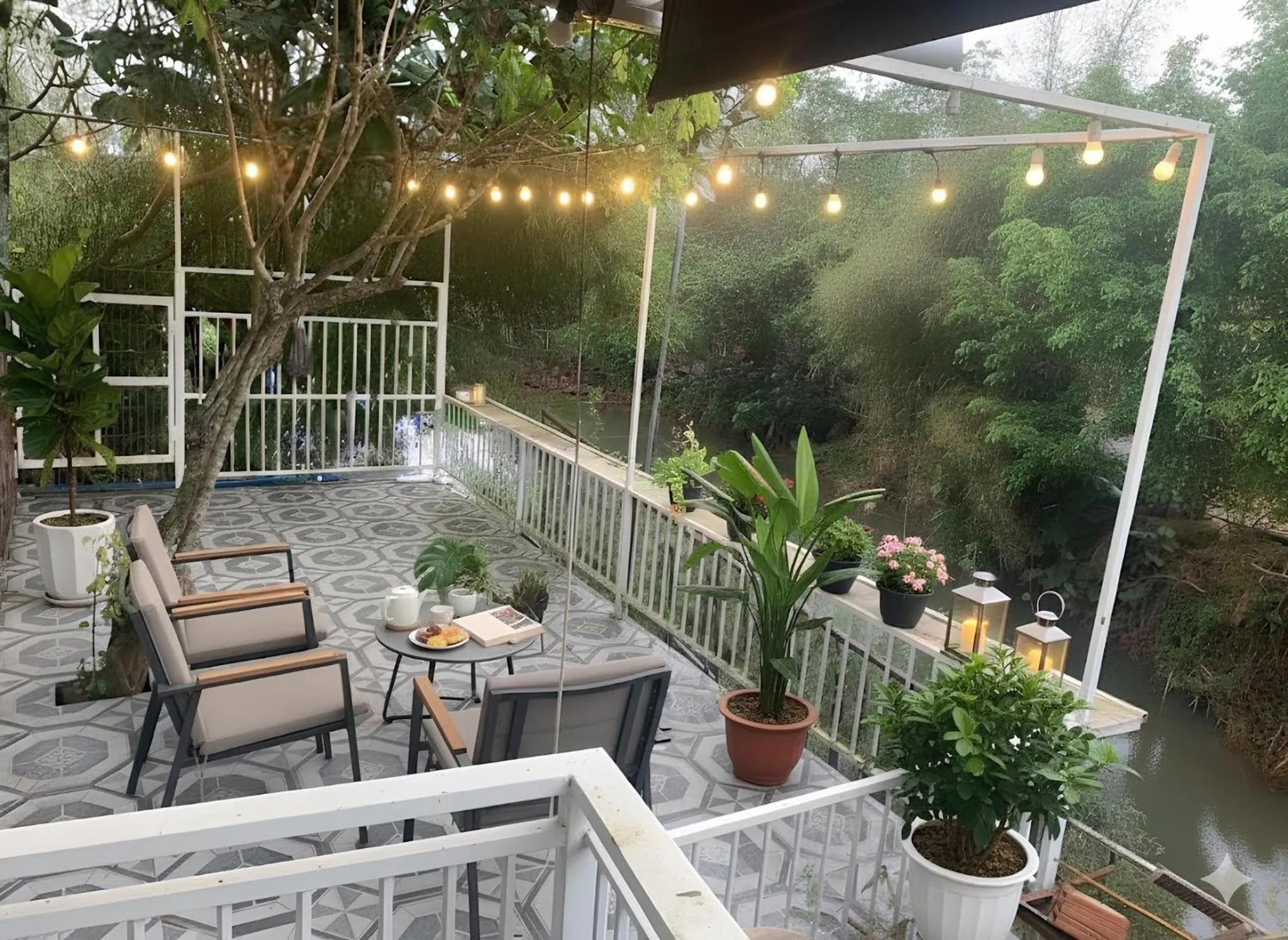 Patio in Pin's House