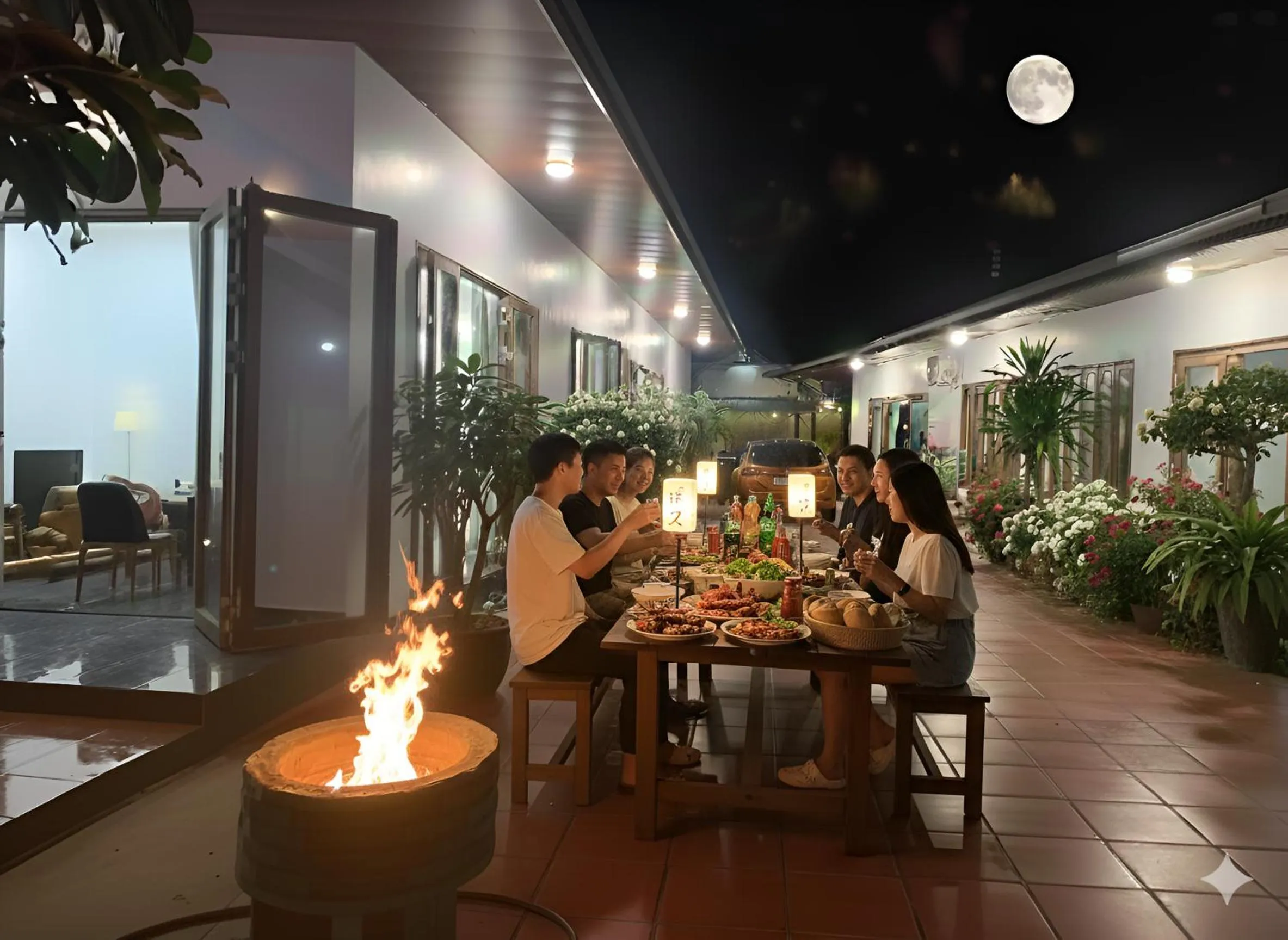 Meals in Pin's House