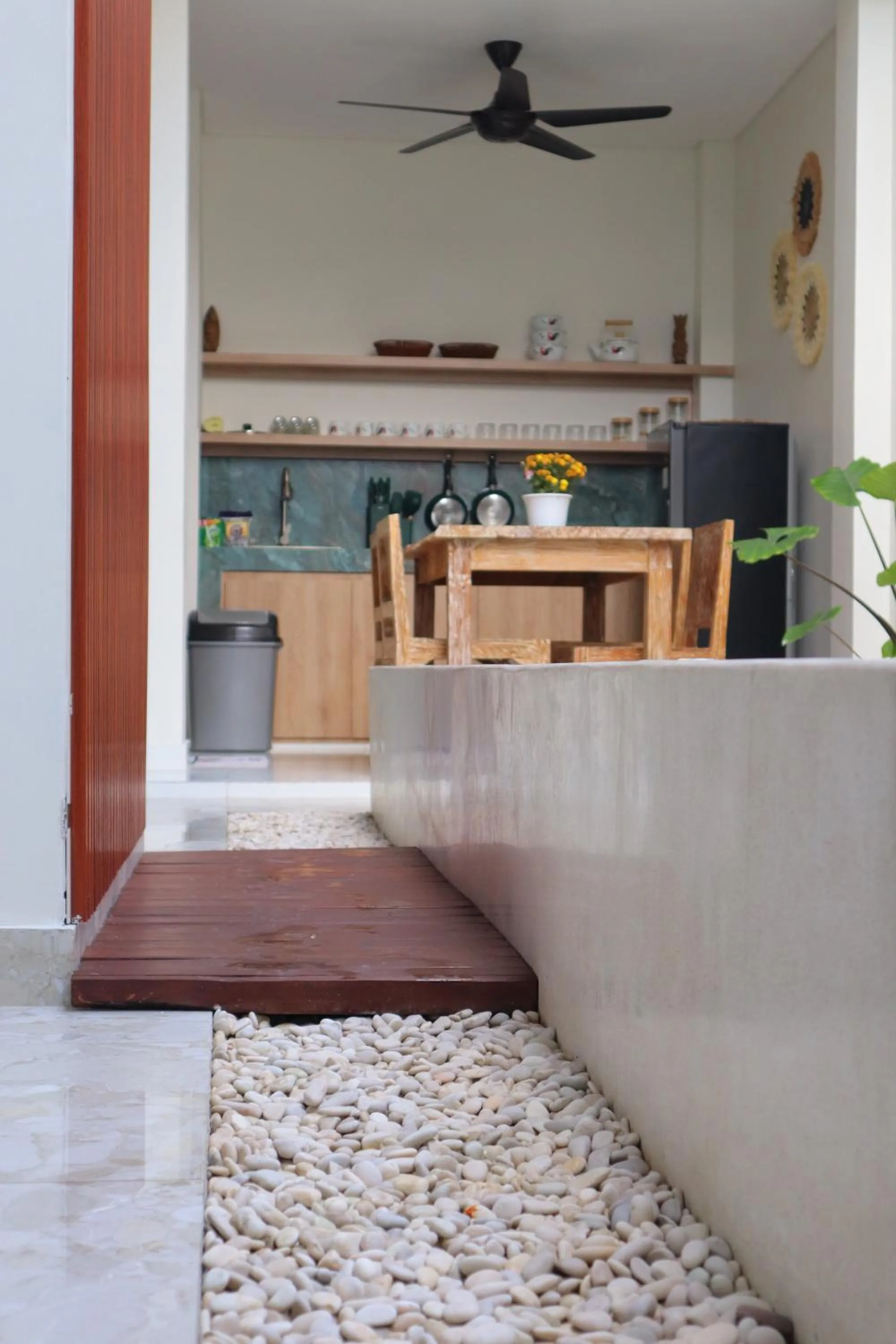 Kitchen or kitchenette in Puspa Villa