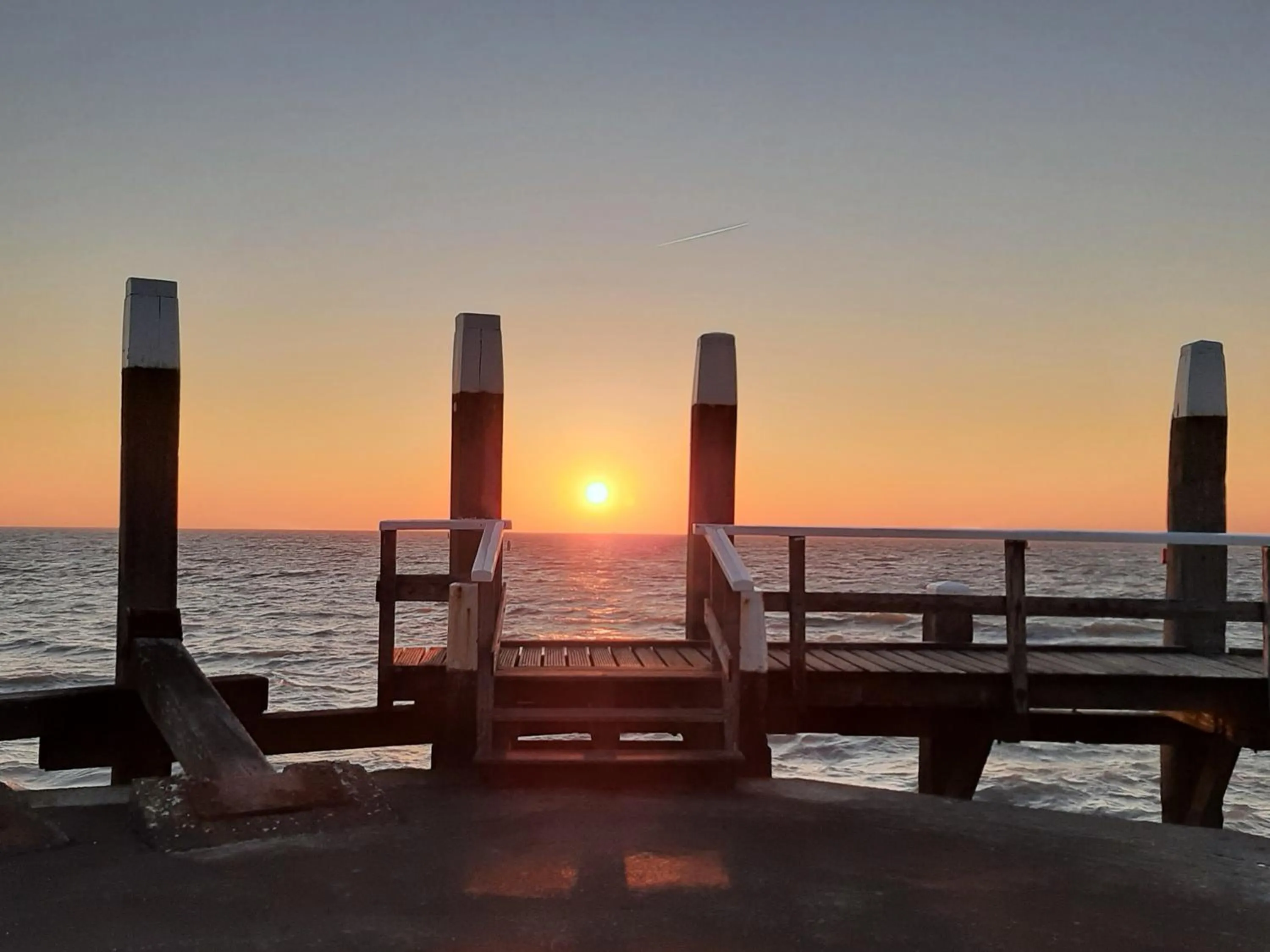 Sea view in Havenhotel At Sea Texel