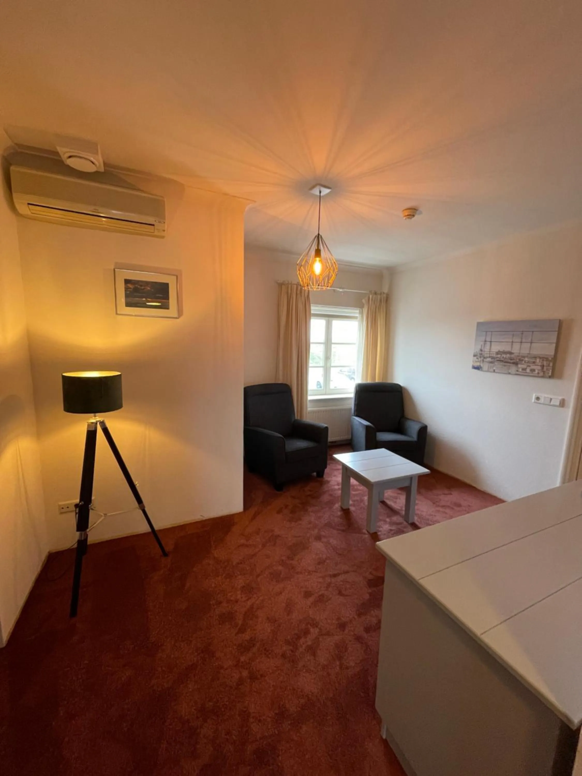 Living room in Havenhotel At Sea Texel