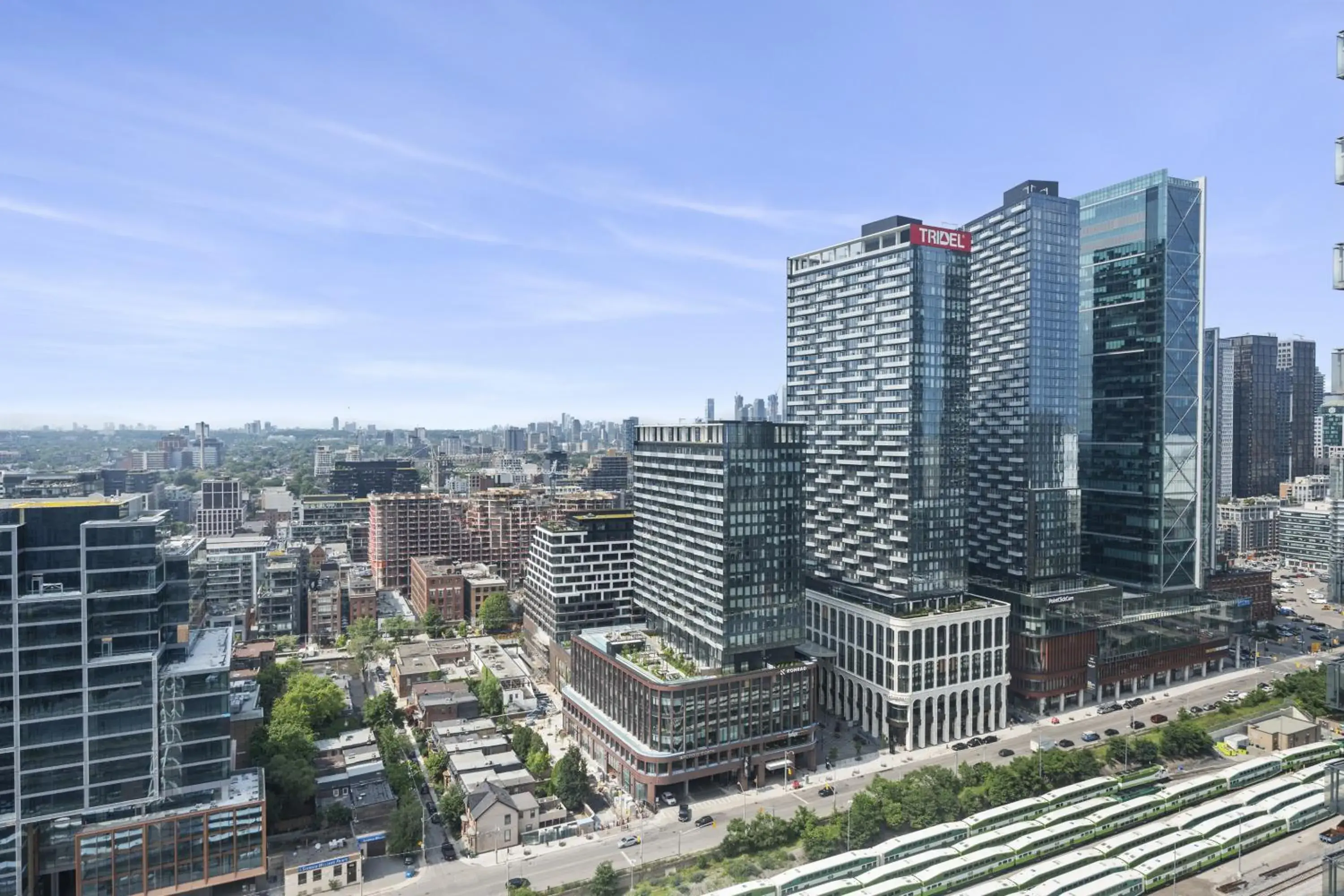 Bird's eye view in GLOBALSTAY Elegant Downtown Apartments Bird's eye view in GLOBALSTAY Elegant Downtown Apartments