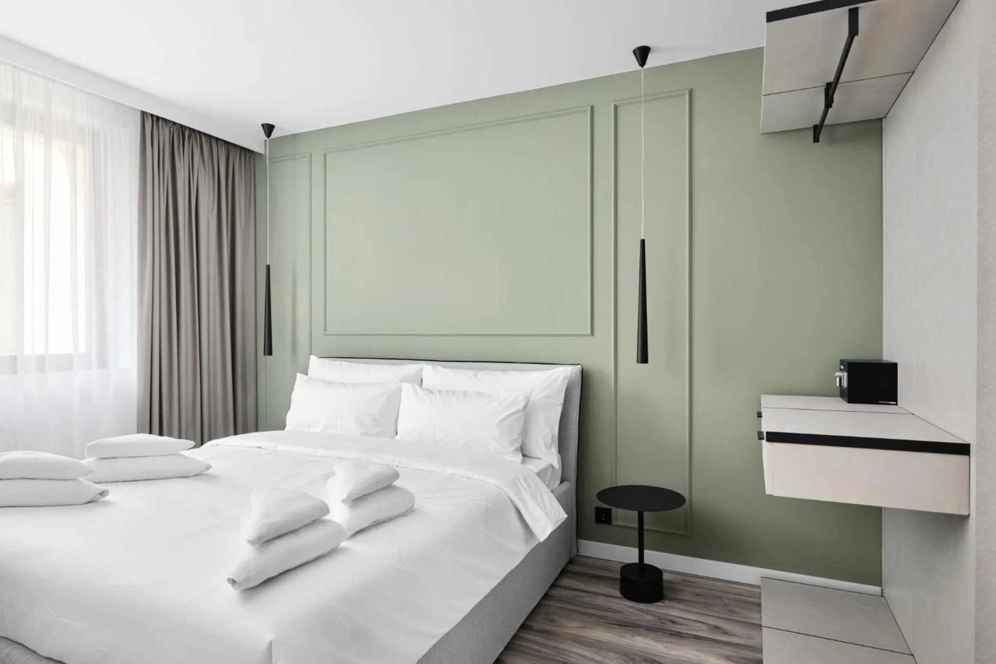 Bed in Collect Residence