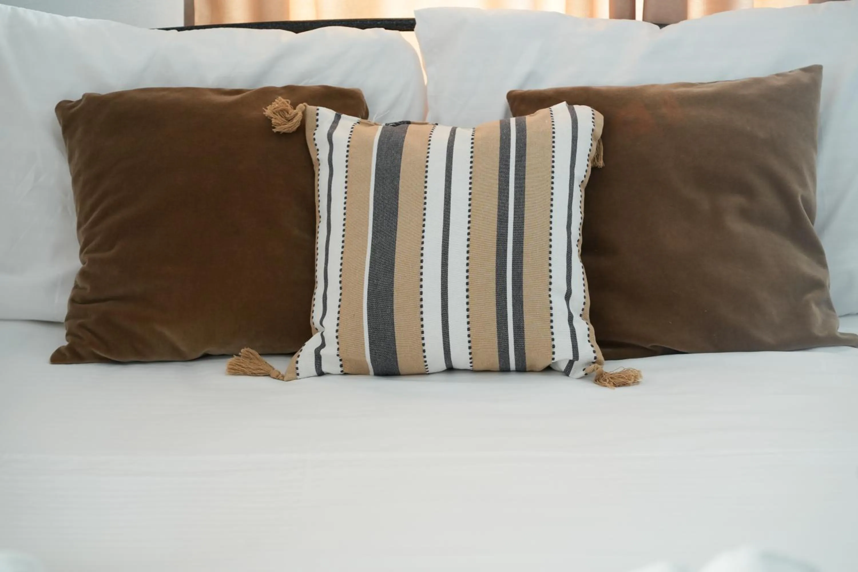 Bed in Saranda Waterside Apartments