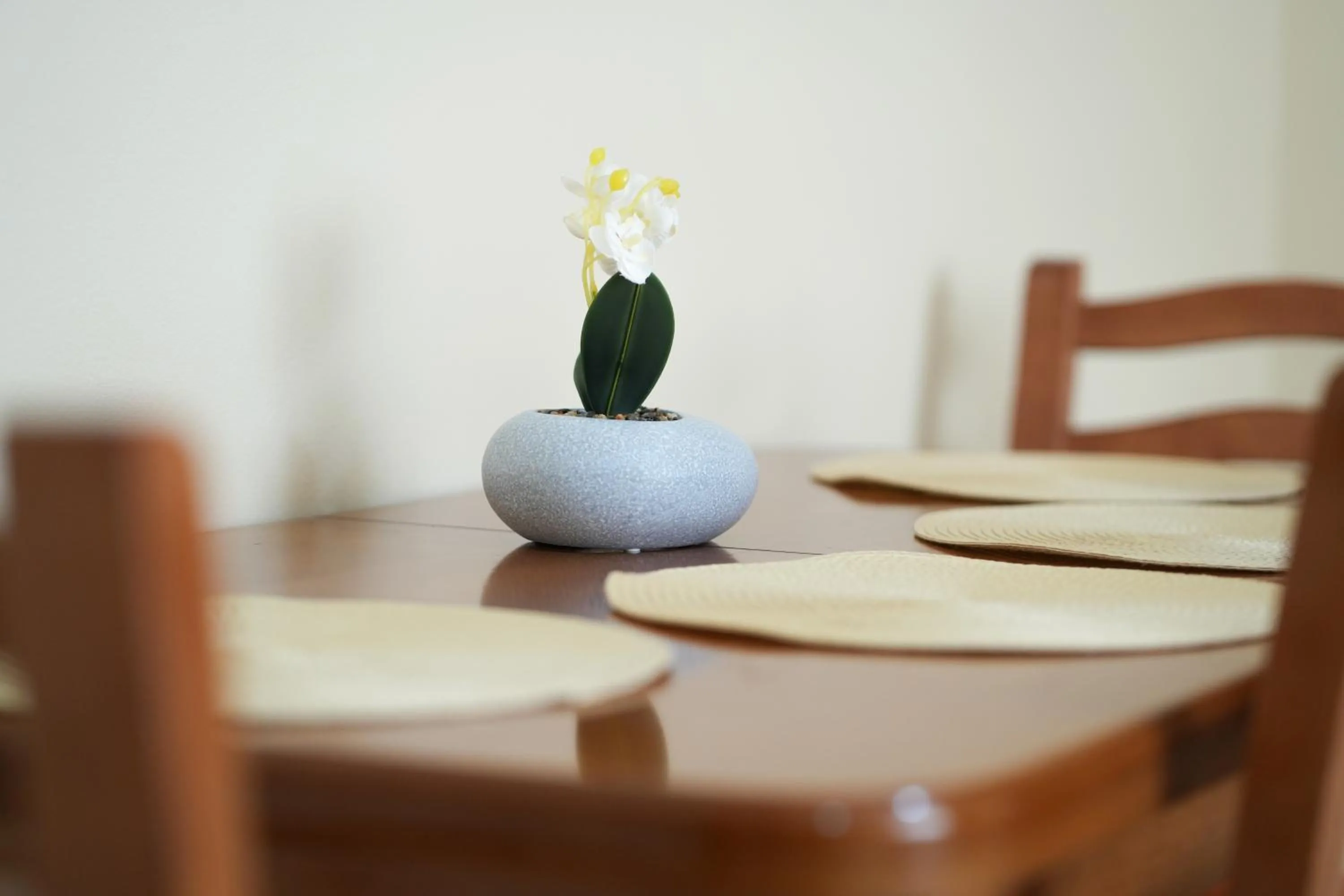 Living room in Saranda Waterside Apartments