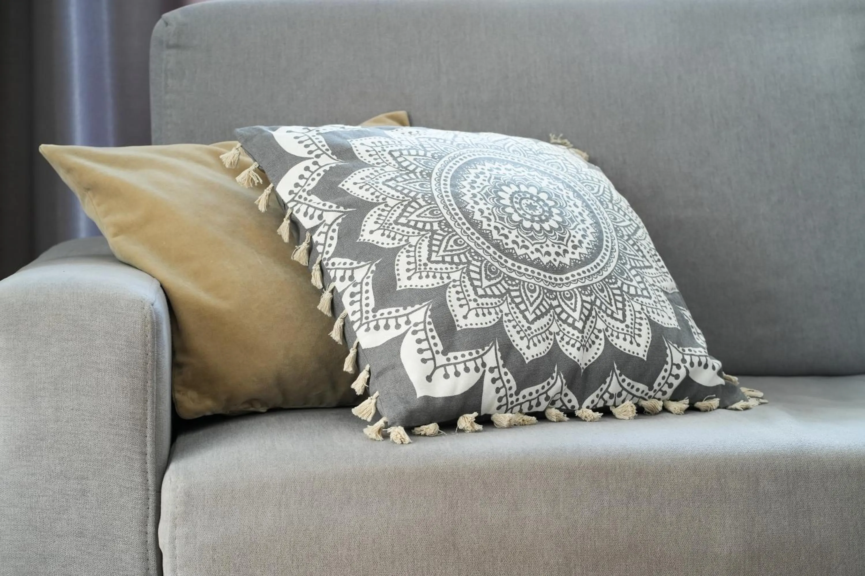 Living room in Saranda Waterside Apartments