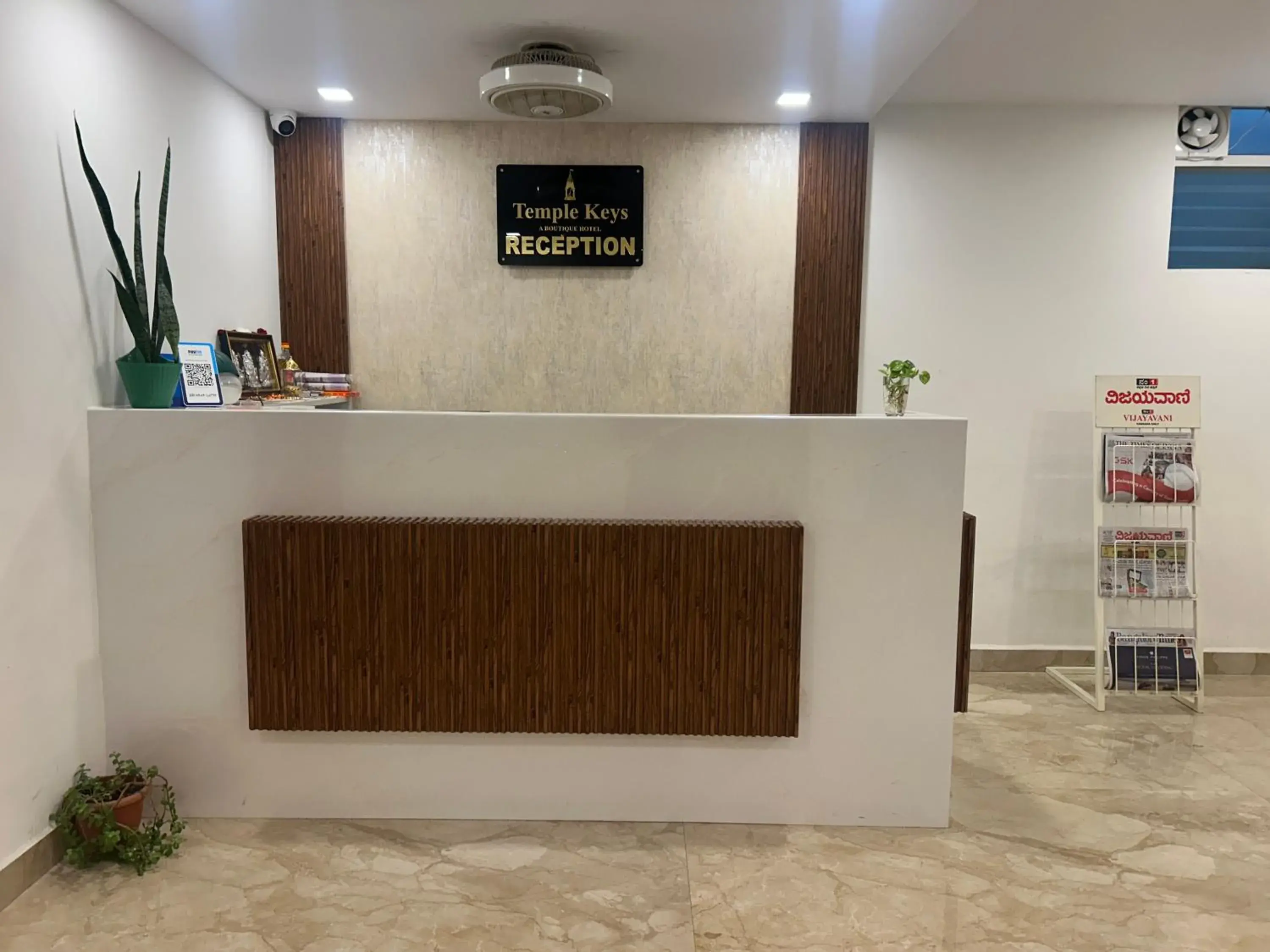 Lobby or reception in Temple Keys Bangalore by Bestinn Leisure Lobby or reception in Temple Keys Bangalore by Bestinn Leisure