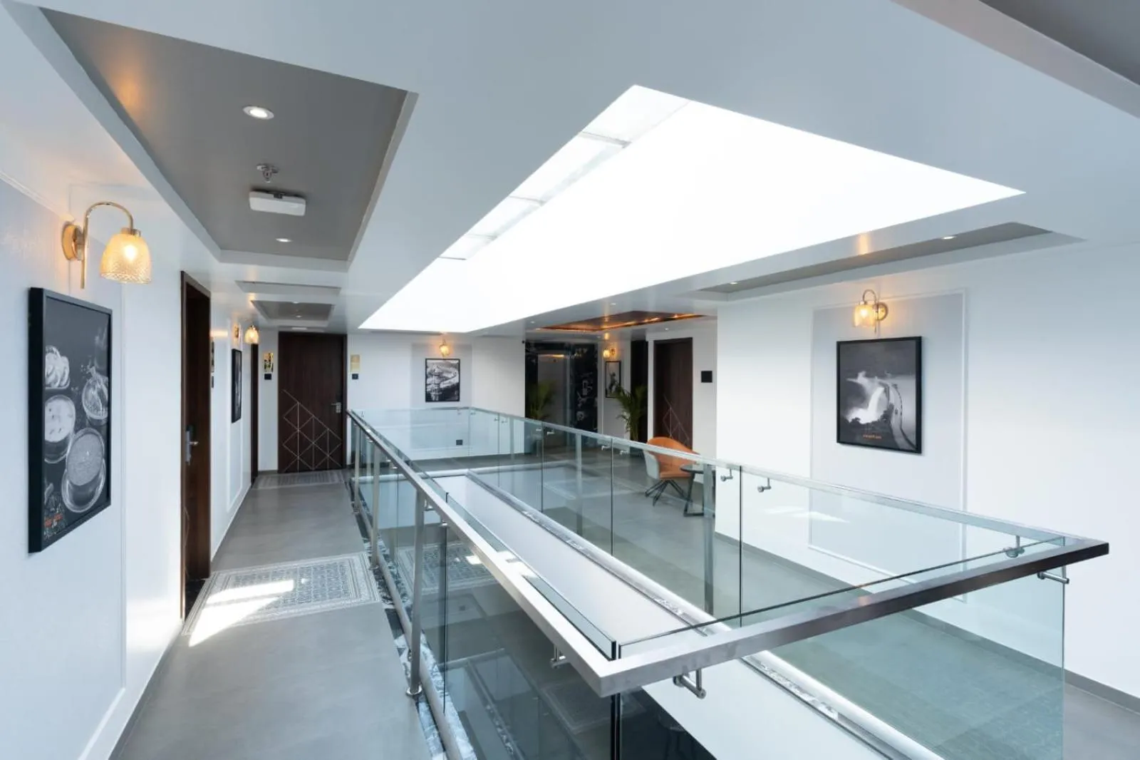 Floor plan in The Royal Pavilion, Kolhapur