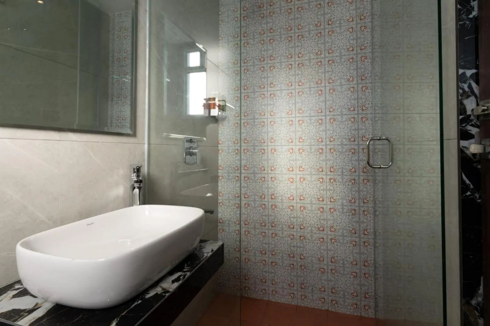 Bathroom in The Royal Pavilion, Kolhapur