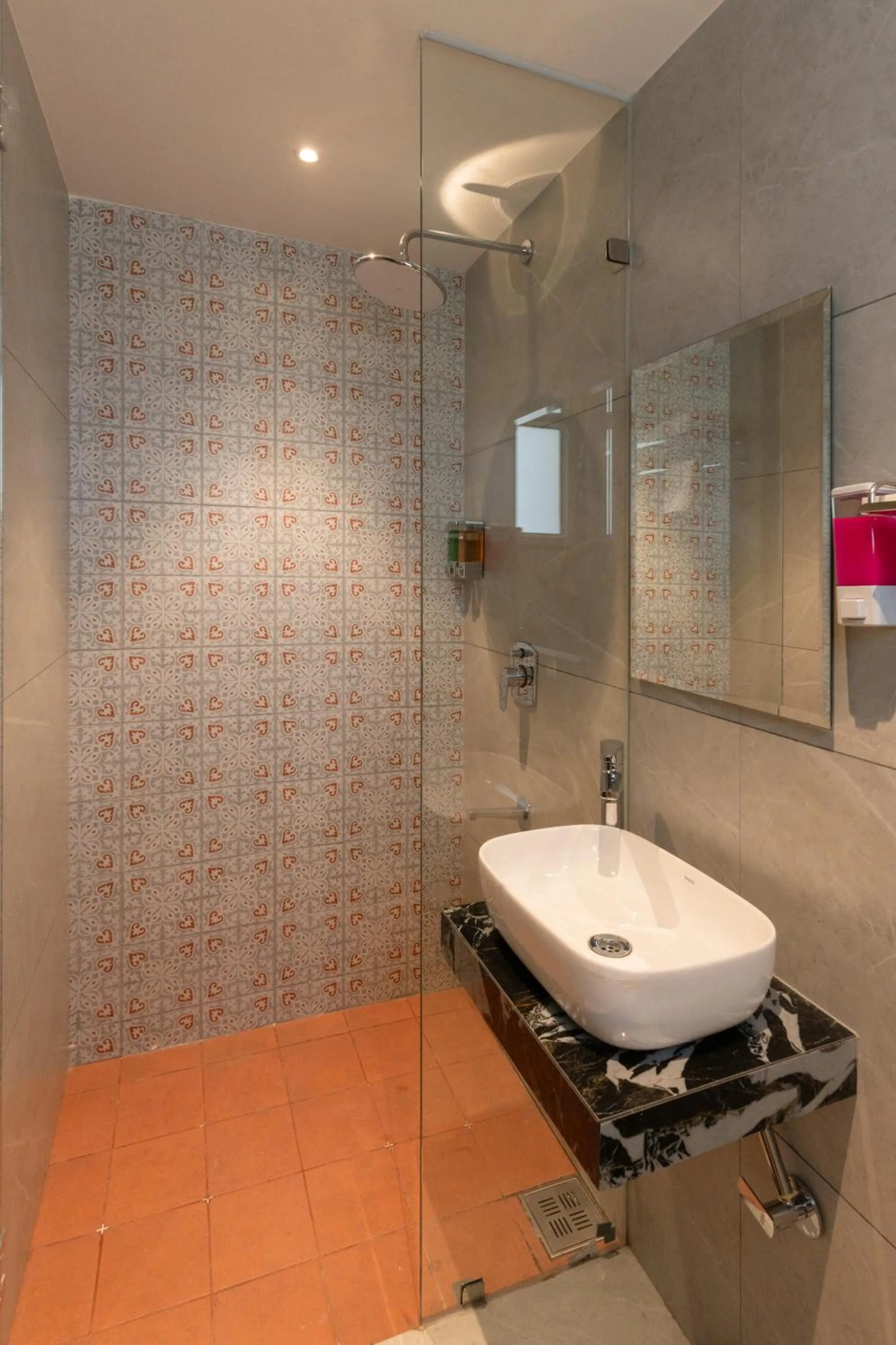 Bathroom in The Royal Pavilion, Kolhapur