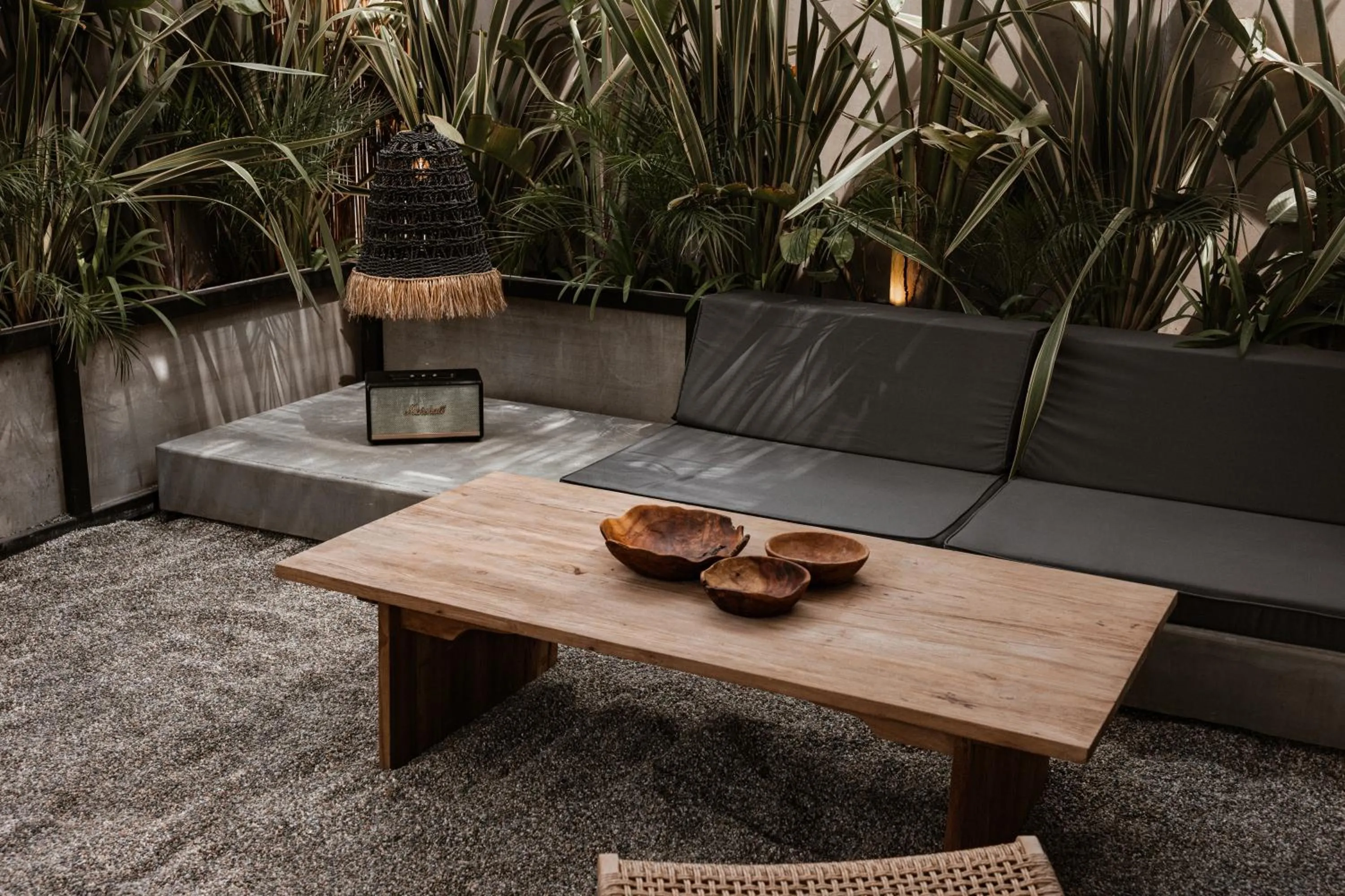 Patio in @before sunset