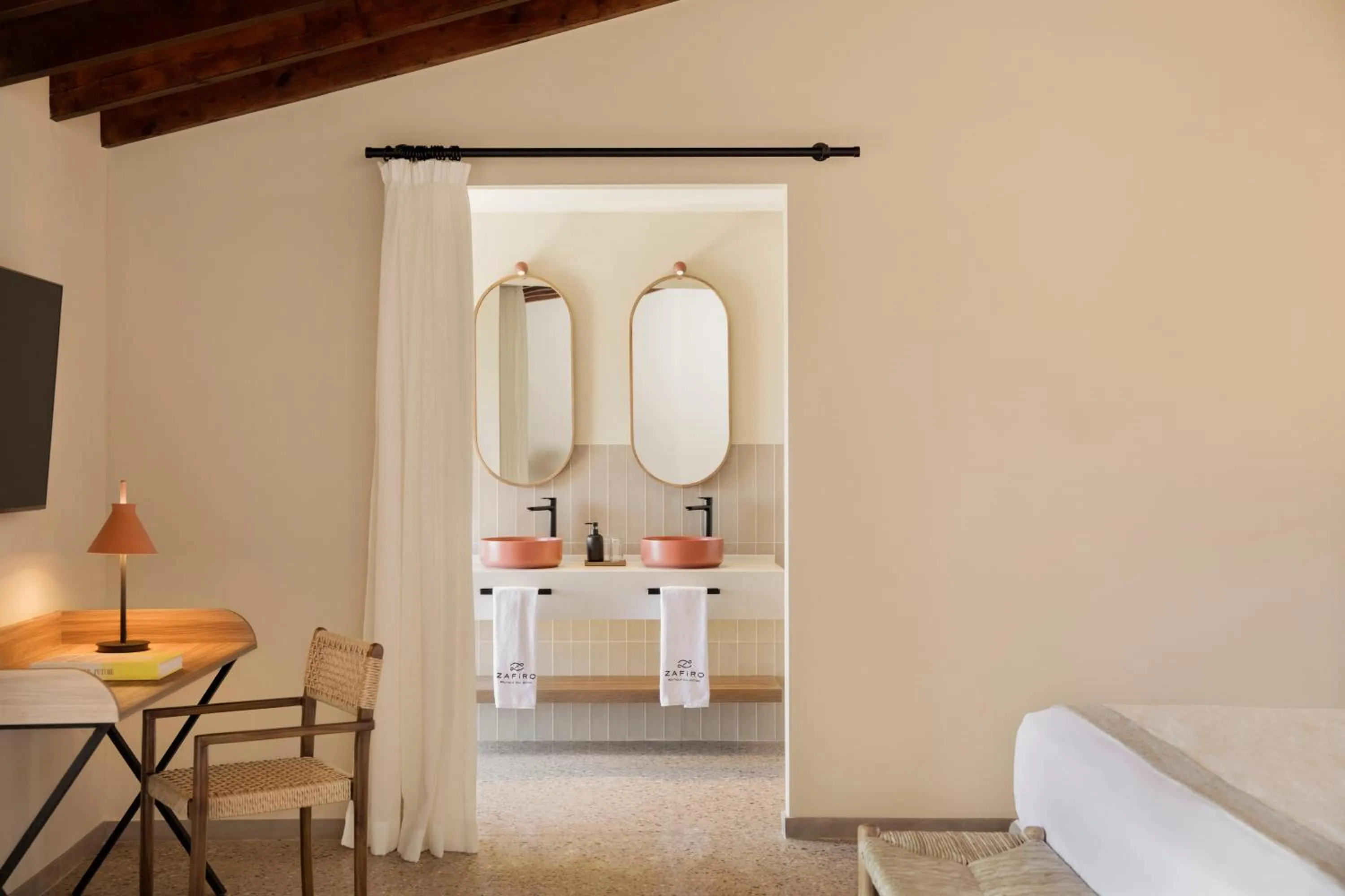 Bathroom, Bed in Son Sabater by Zafiro