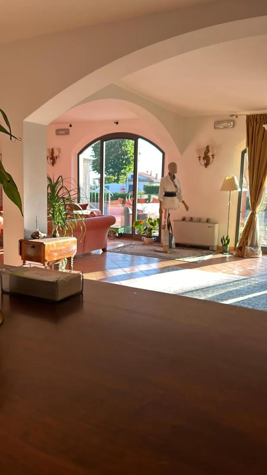 Living room in Arca Hotel