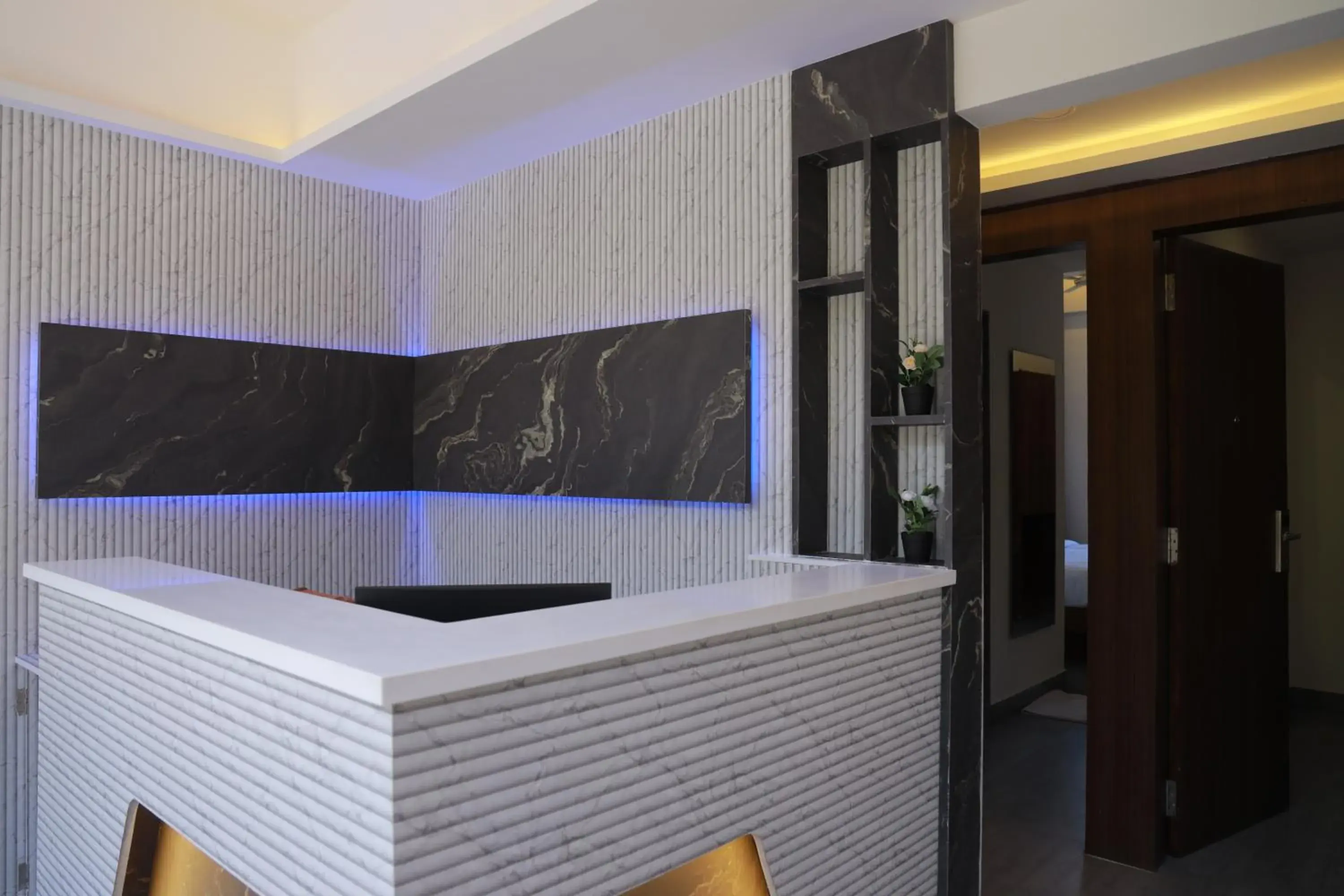 Lobby or reception in Silverkey Hotel Yelahanka Lobby or reception in Silverkey Hotel Yelahanka