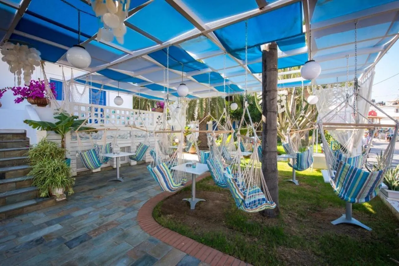 Patio in Galini Studios and Apartments