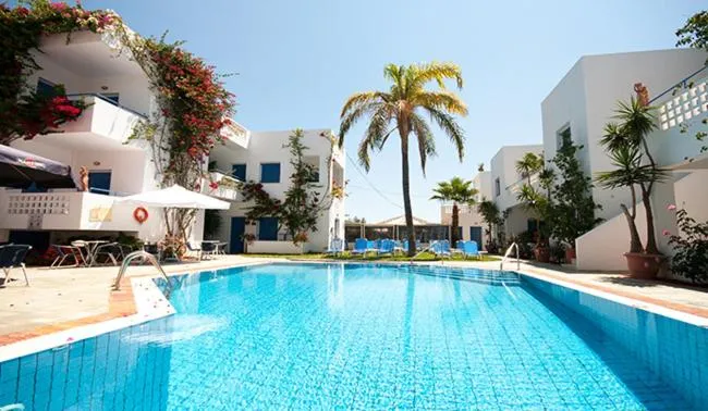 Swimming pool in Galini Studios and Apartments