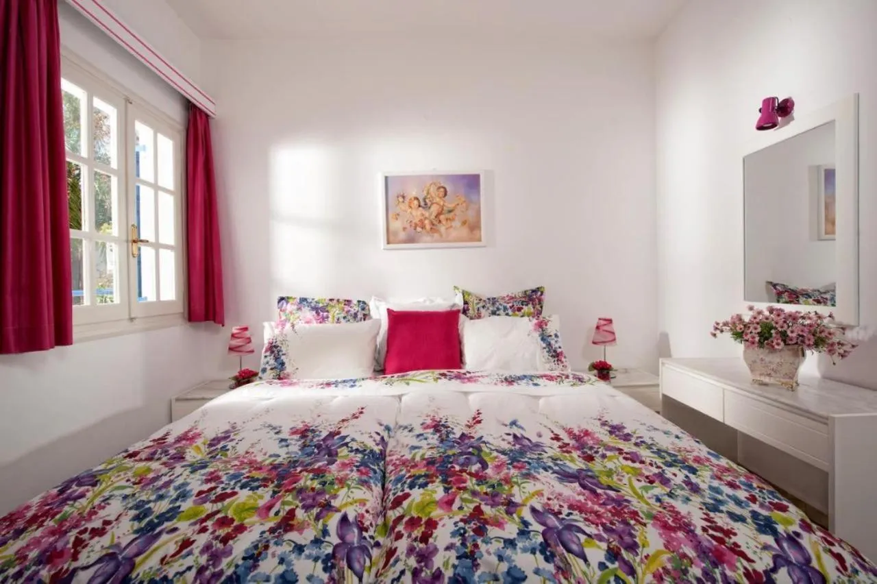 Bedroom, Bed in Galini Studios and Apartments