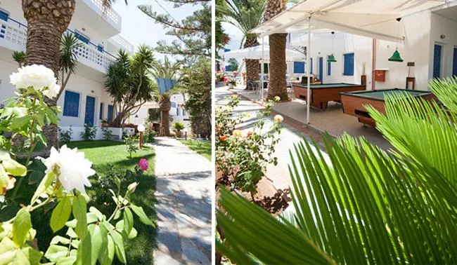 Garden in Galini Studios and Apartments